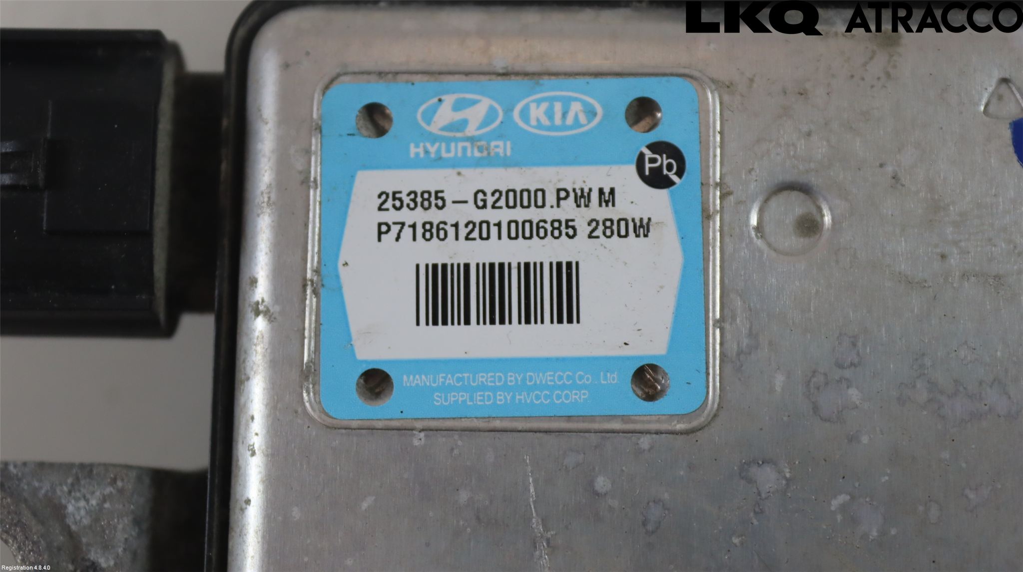 Hyundai IONIQ AE 17-22 Kylfläktsmotstånd