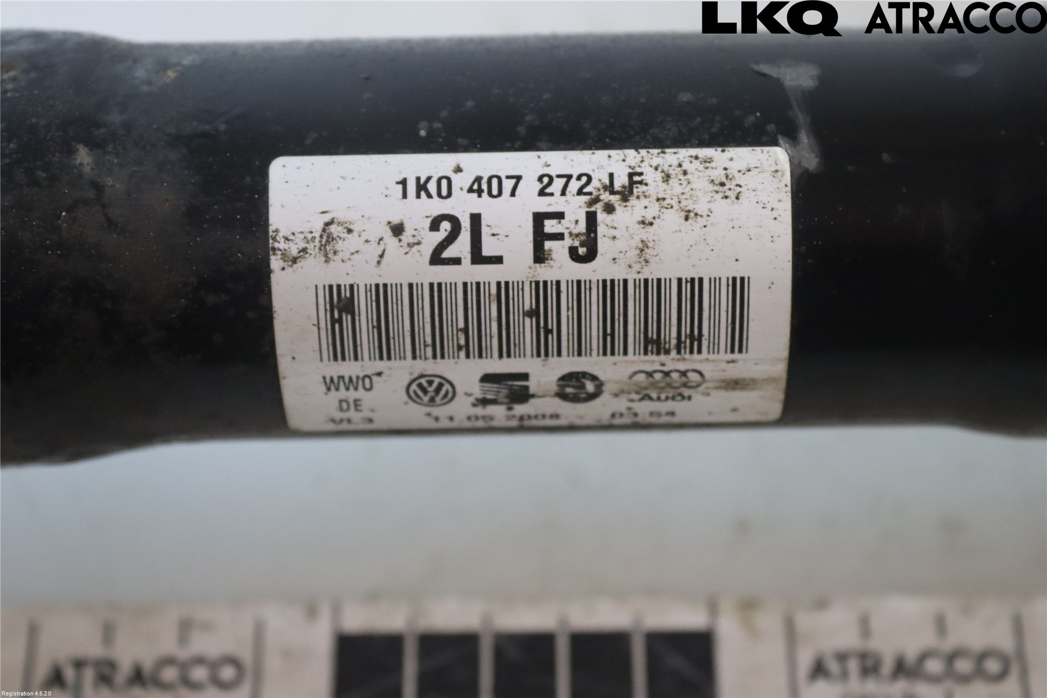 Volkswagen VW PASSAT 05-11 Drivaxel Fram Höger