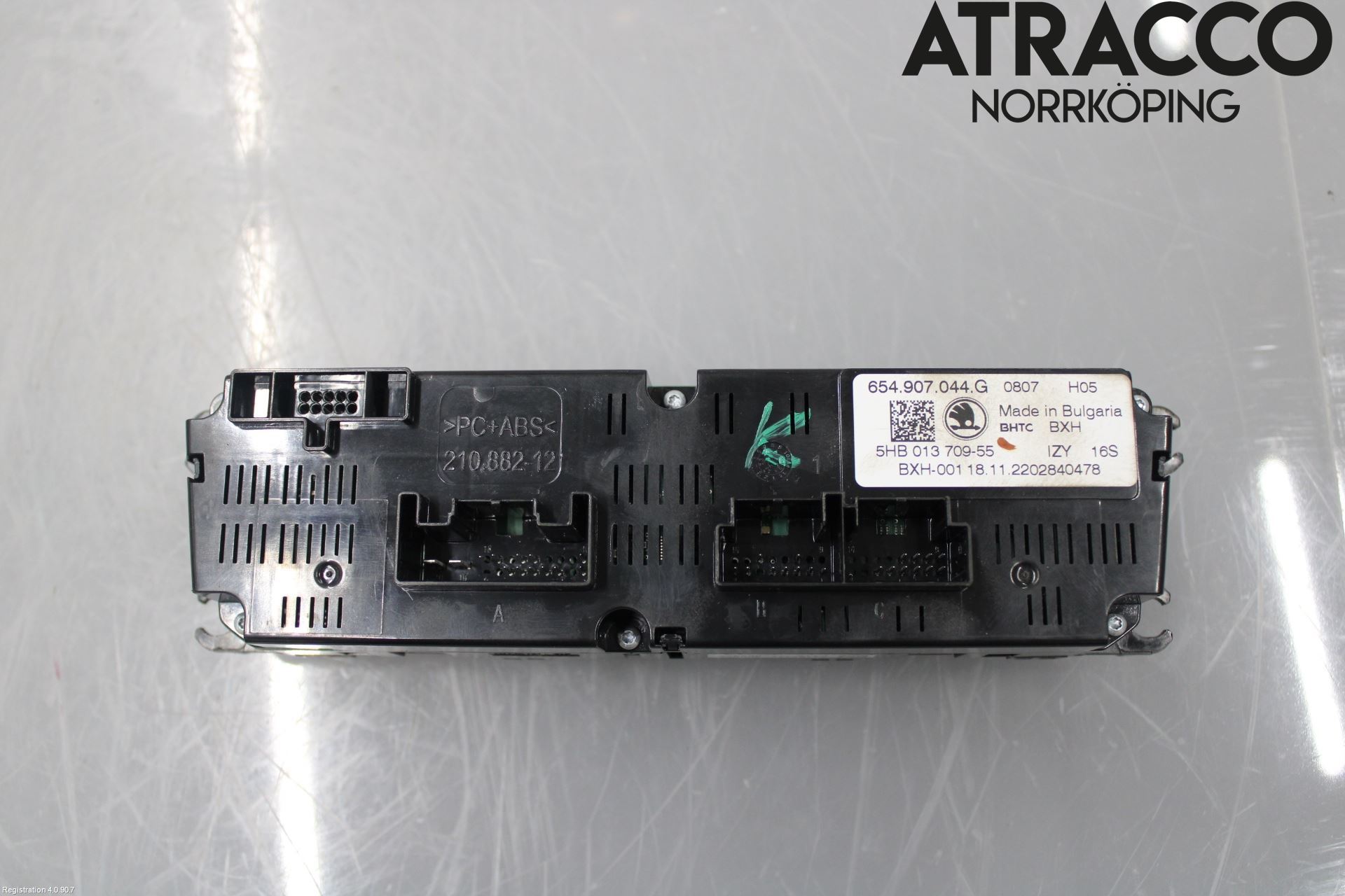 Skoda SCALA 19- Värmereglage