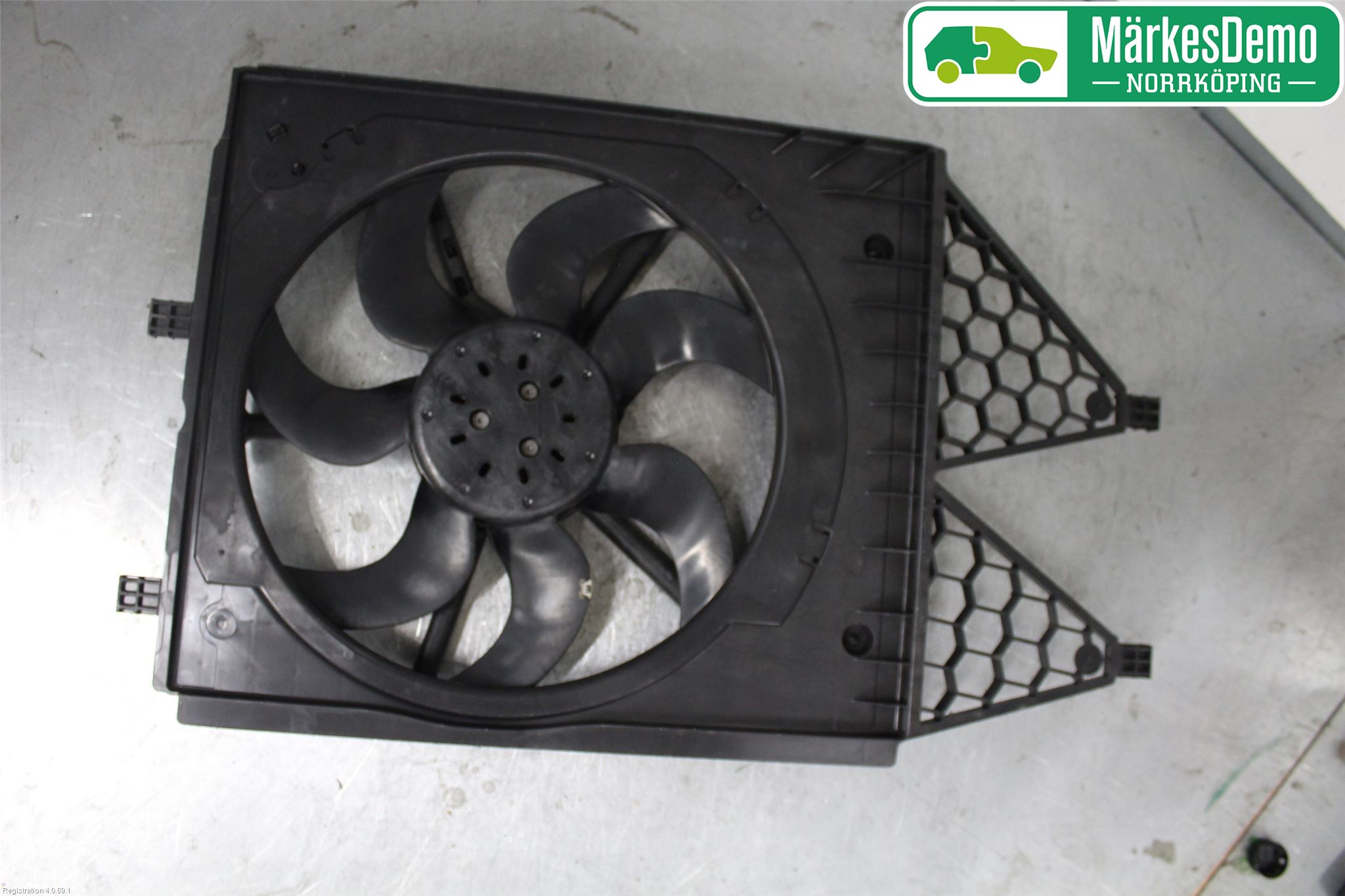 Audi A1/S1 11-18 Kylfläkt El