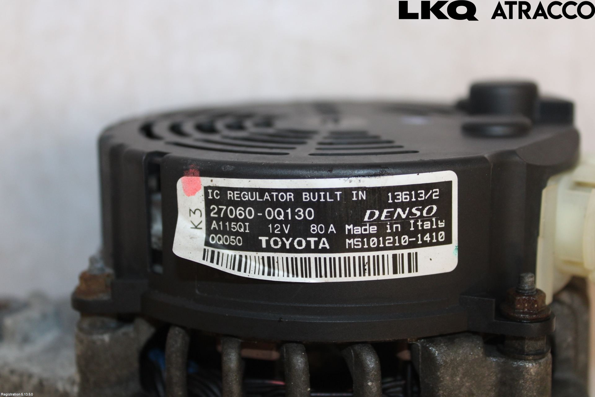 Citroen C1 06-13 Generator