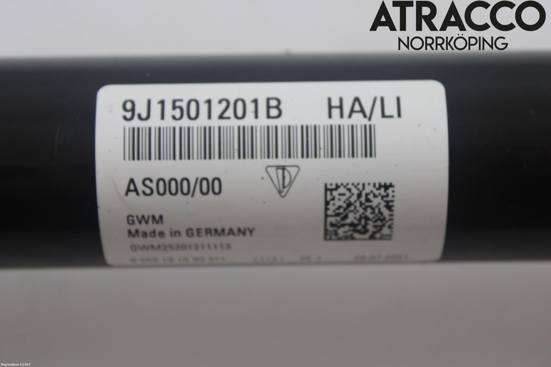 Audi E-TRON GT FW 21- Drivaxel Bak Vänster