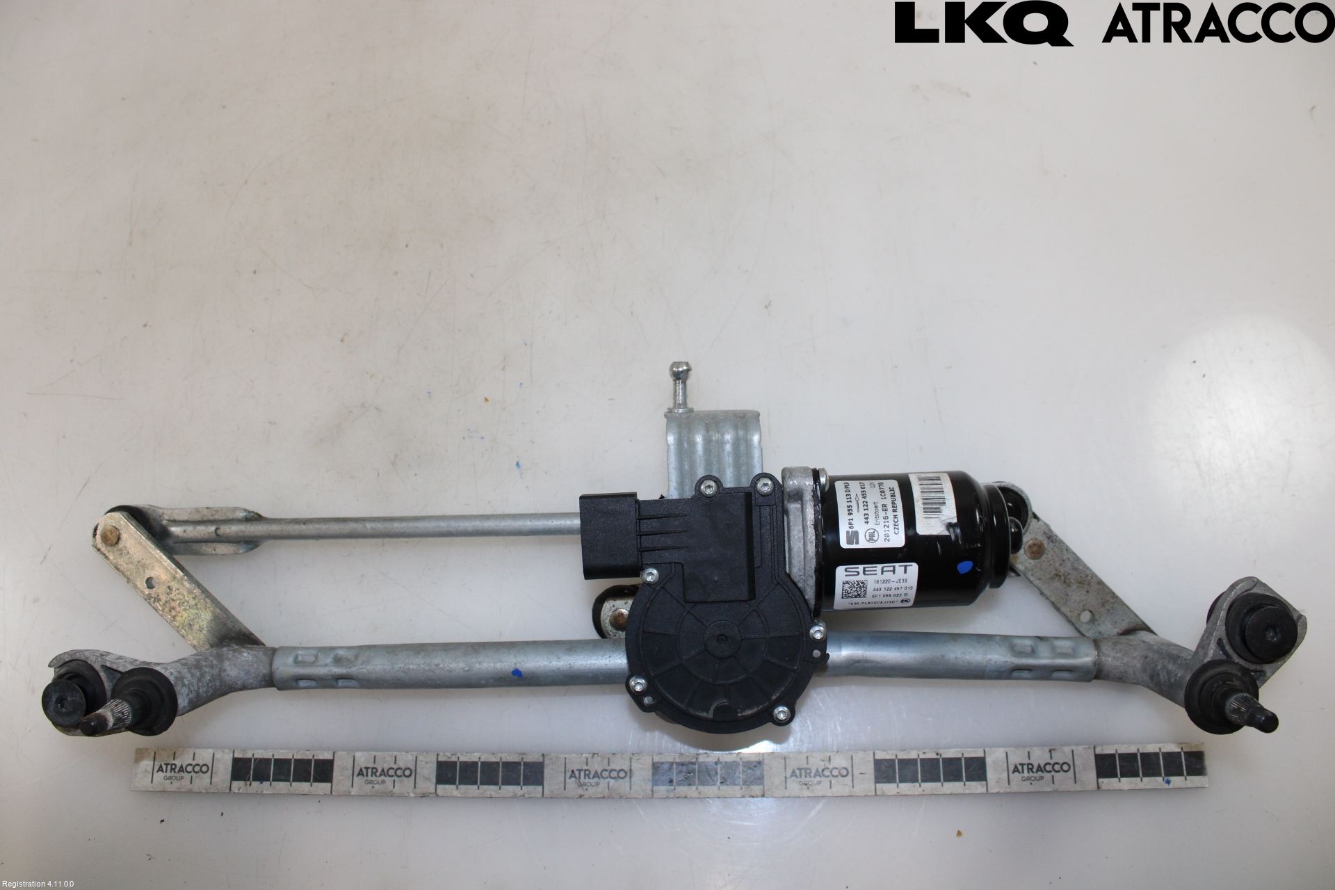 Seat IBIZA V 17-20 Torkarmekanism Vindruta