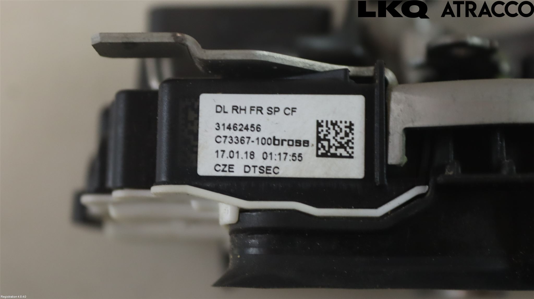 Volvo V90 17->> Låskista-Dörrlås