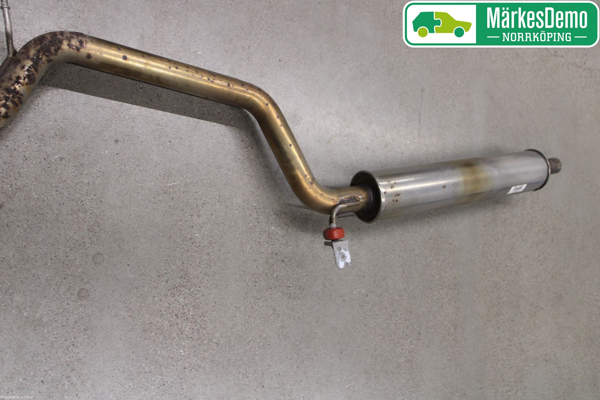 Volkswagen VW PASSAT 15-19 Avgas Halvsats