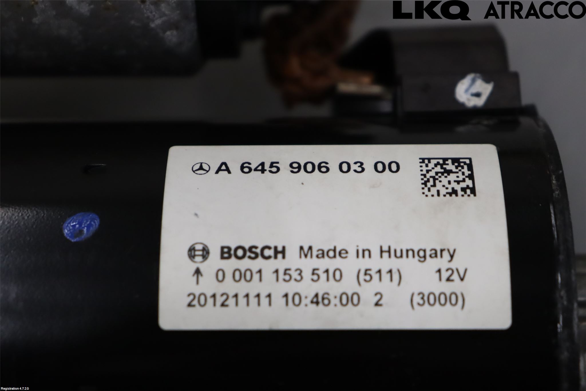Mercedes-Benz MB B-KLASS (W246/W242) 12-19 Startmotor Diesel