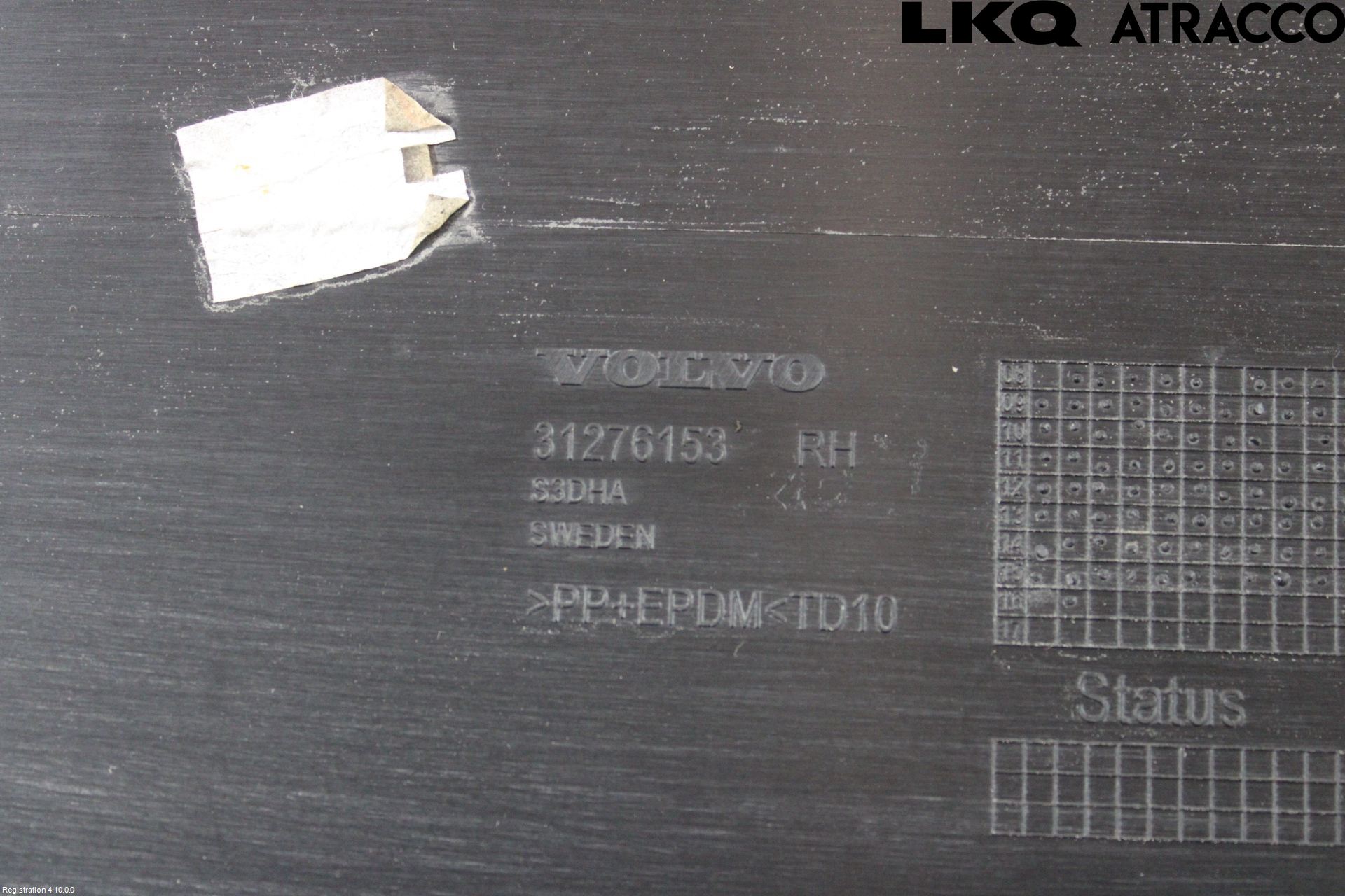 Volvo XC70 14-16 Dörr Dekorlist Fram Hö