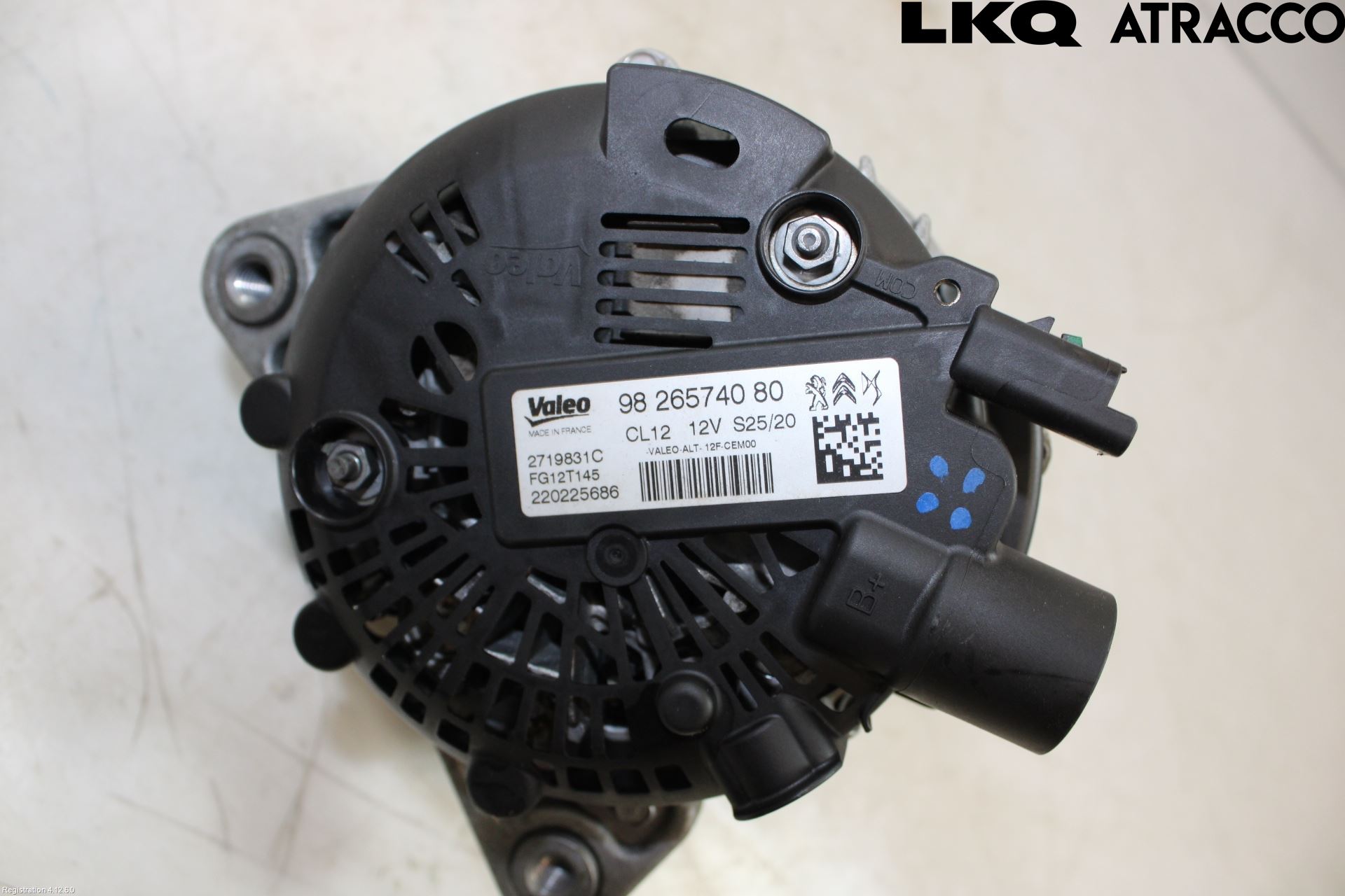 Peugeot 208/E-208 20- Generator