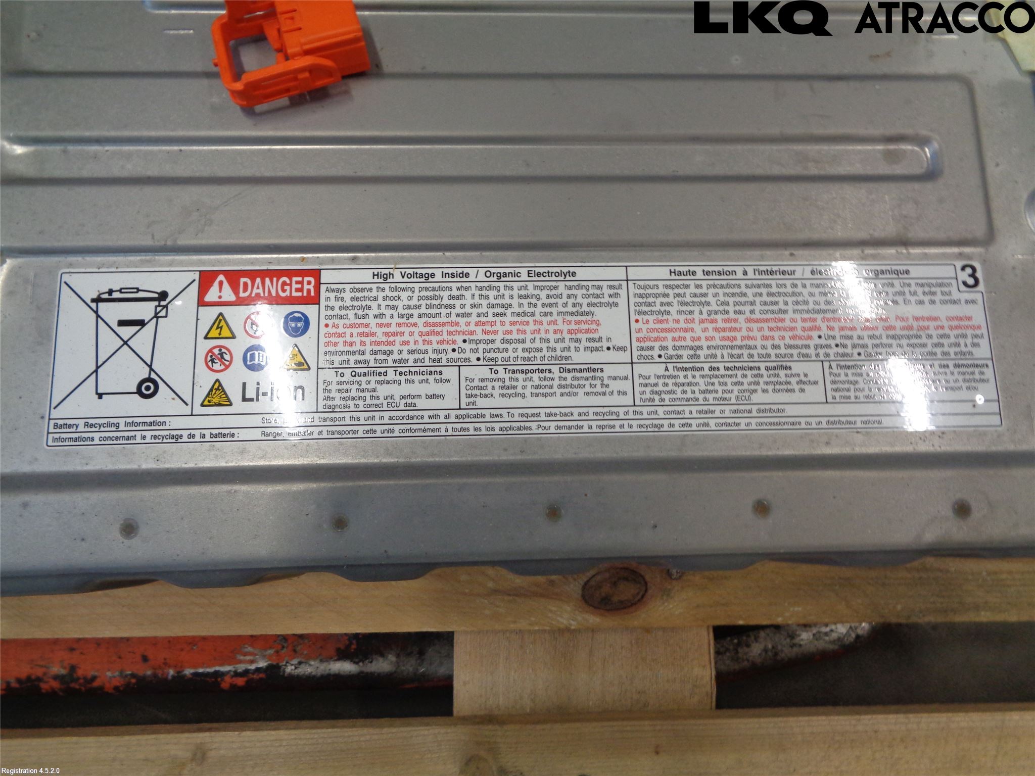 Toyota YARIS XP21 20- Batteri Högspänning