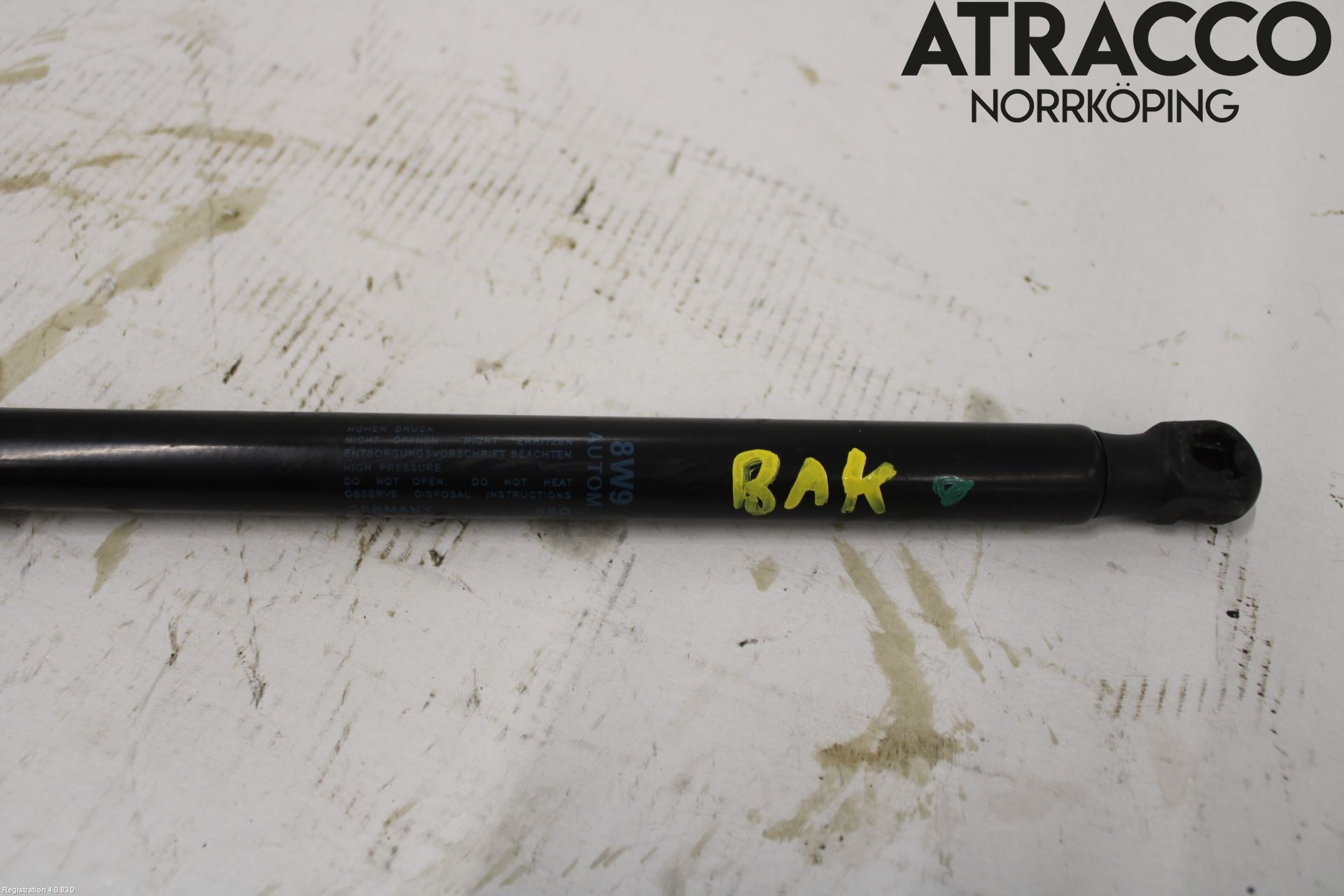 Audi A4/S4 B9 16-19 Gasfjäder Baklucka