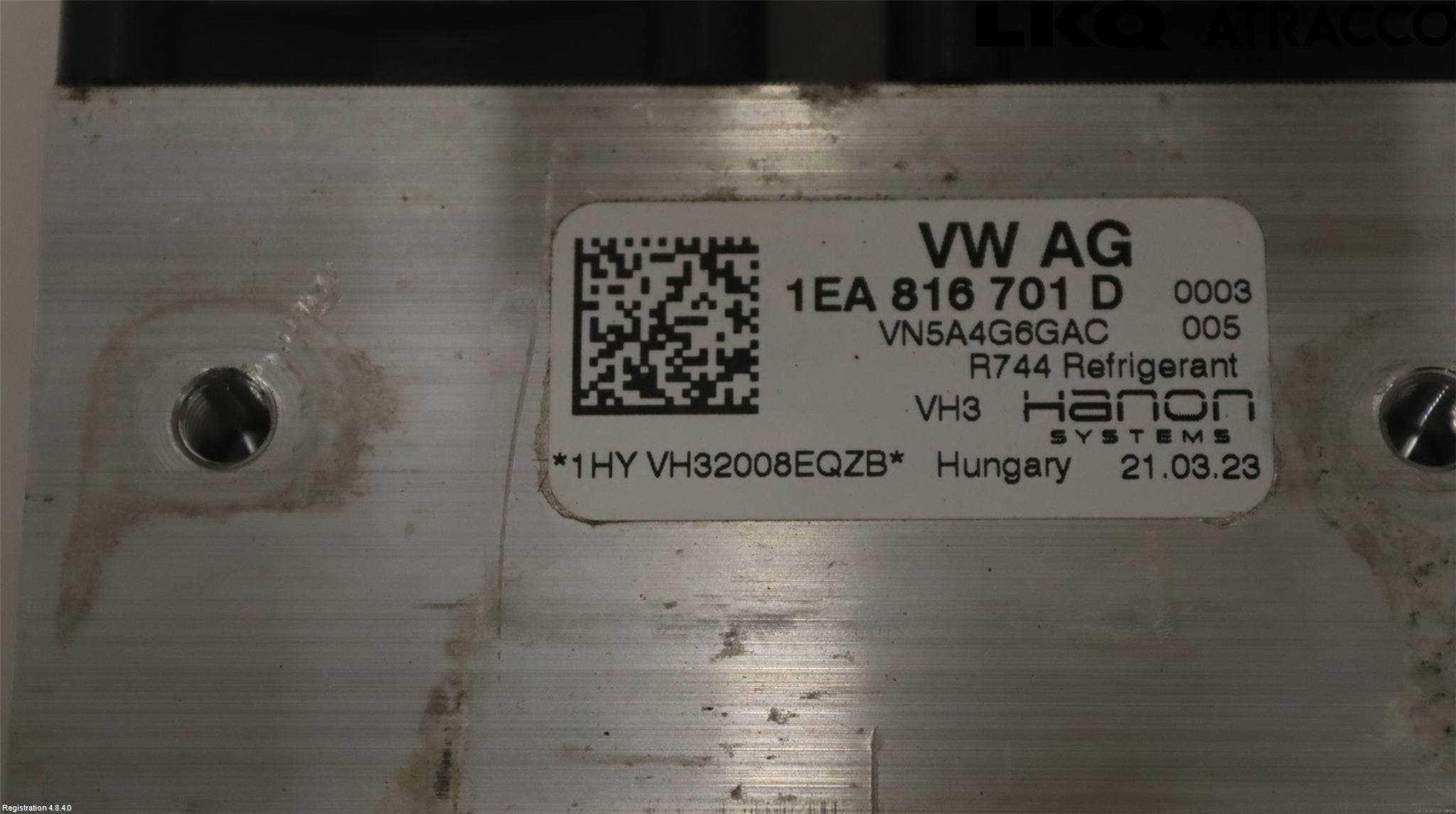 Skoda ENYAQ iV 21- Ac Expansionsventil