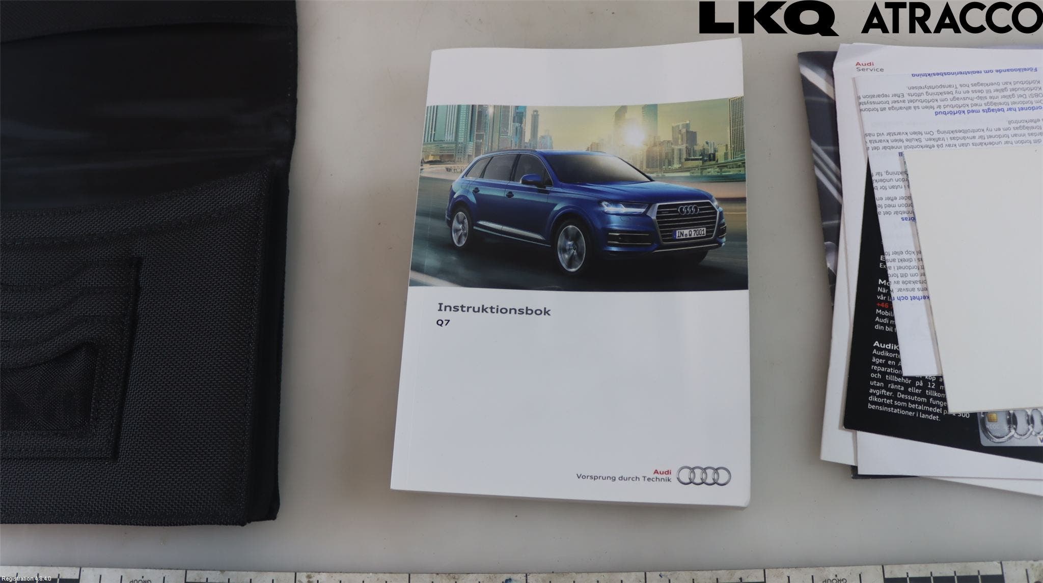 Audi Q7/SQ7 Instruktionsbok