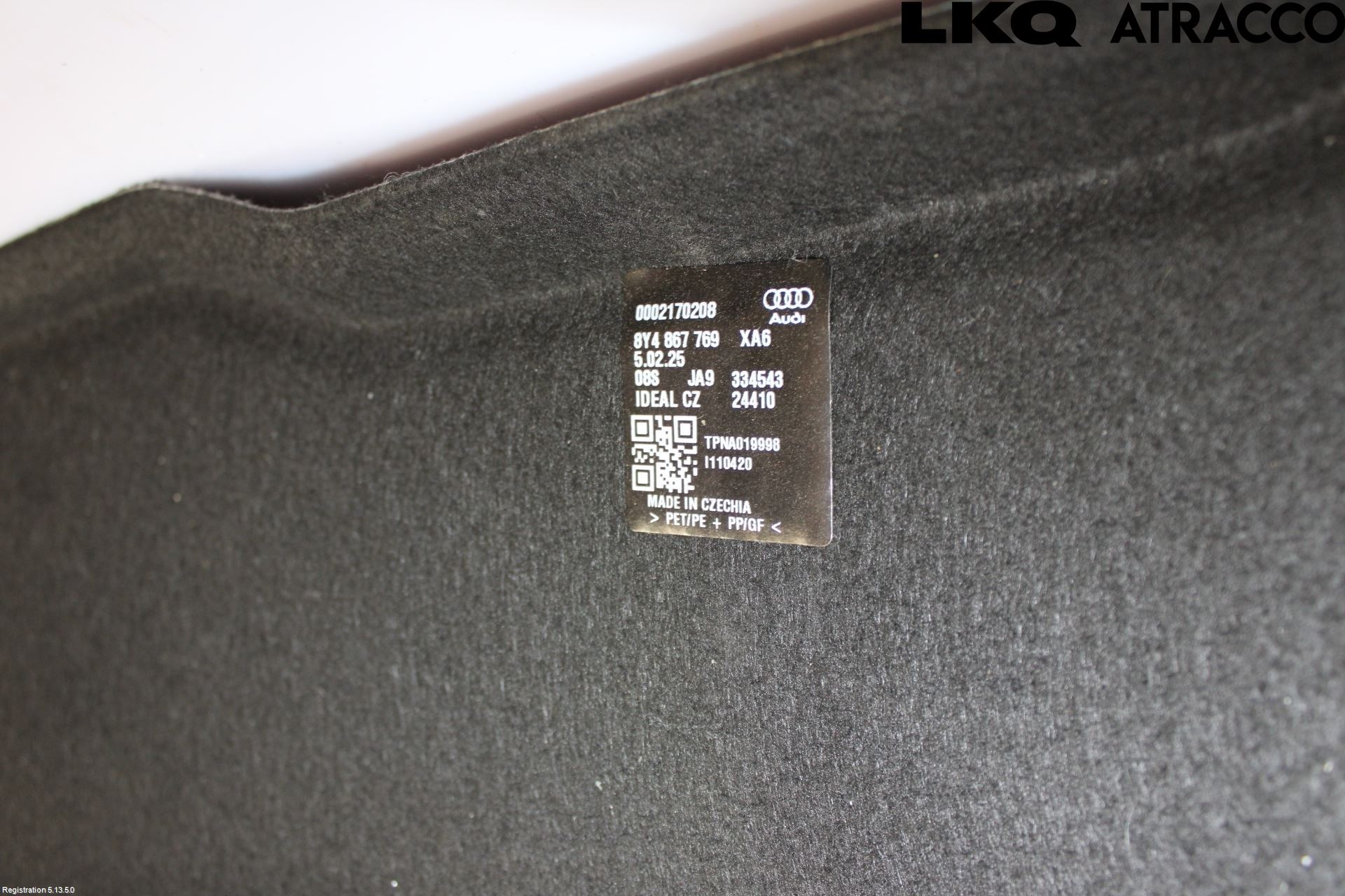 Audi A3/S3 8Y 21- Hatthylla