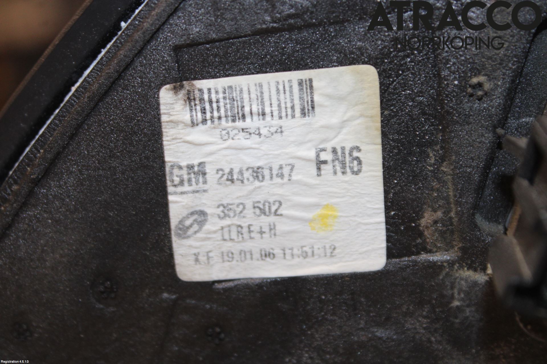 Opel VECTRA C 06-08 Spegel Yttre El Hö