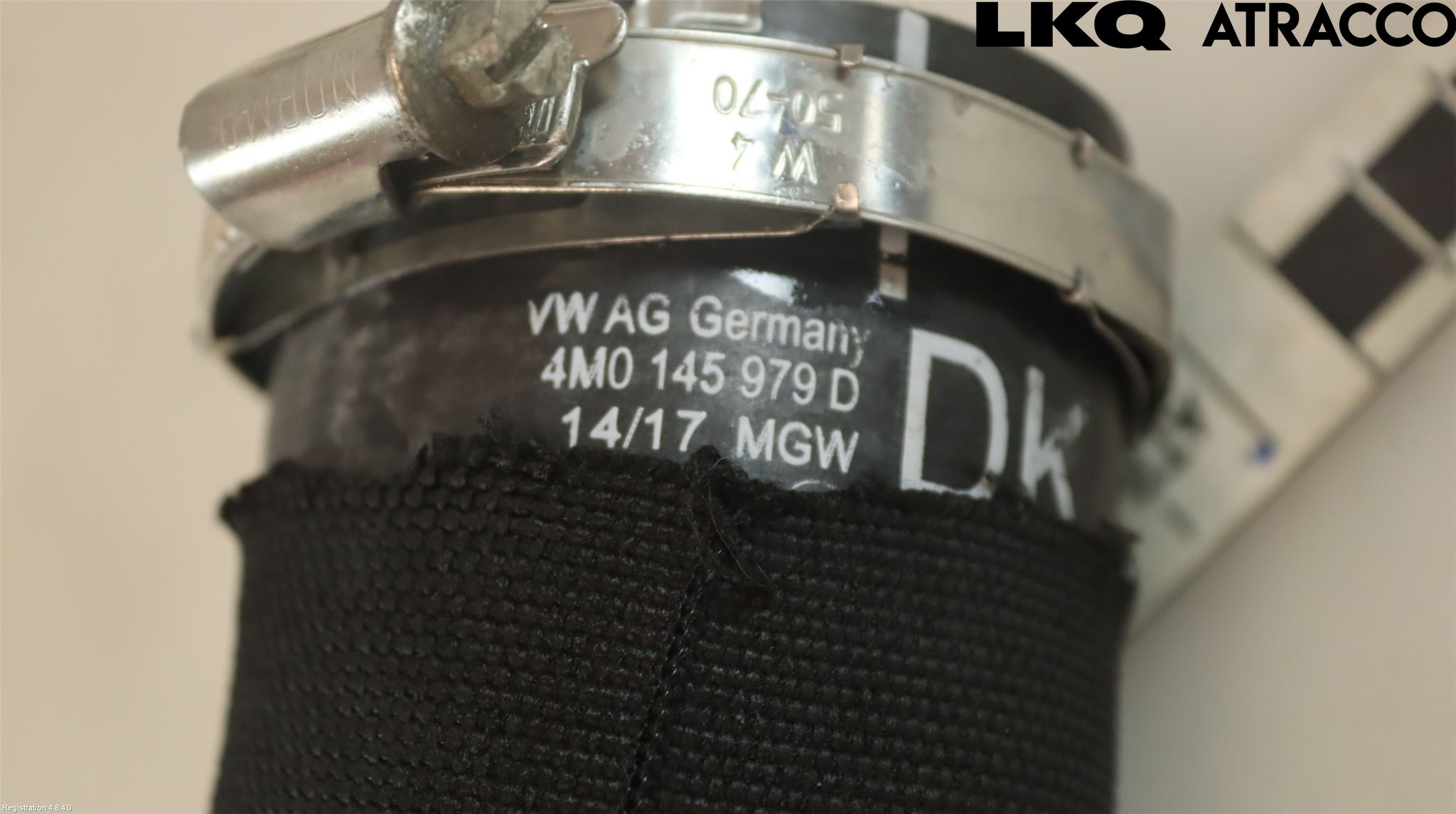 Audi Q7/SQ7 Laddluft-Intercoolerrör