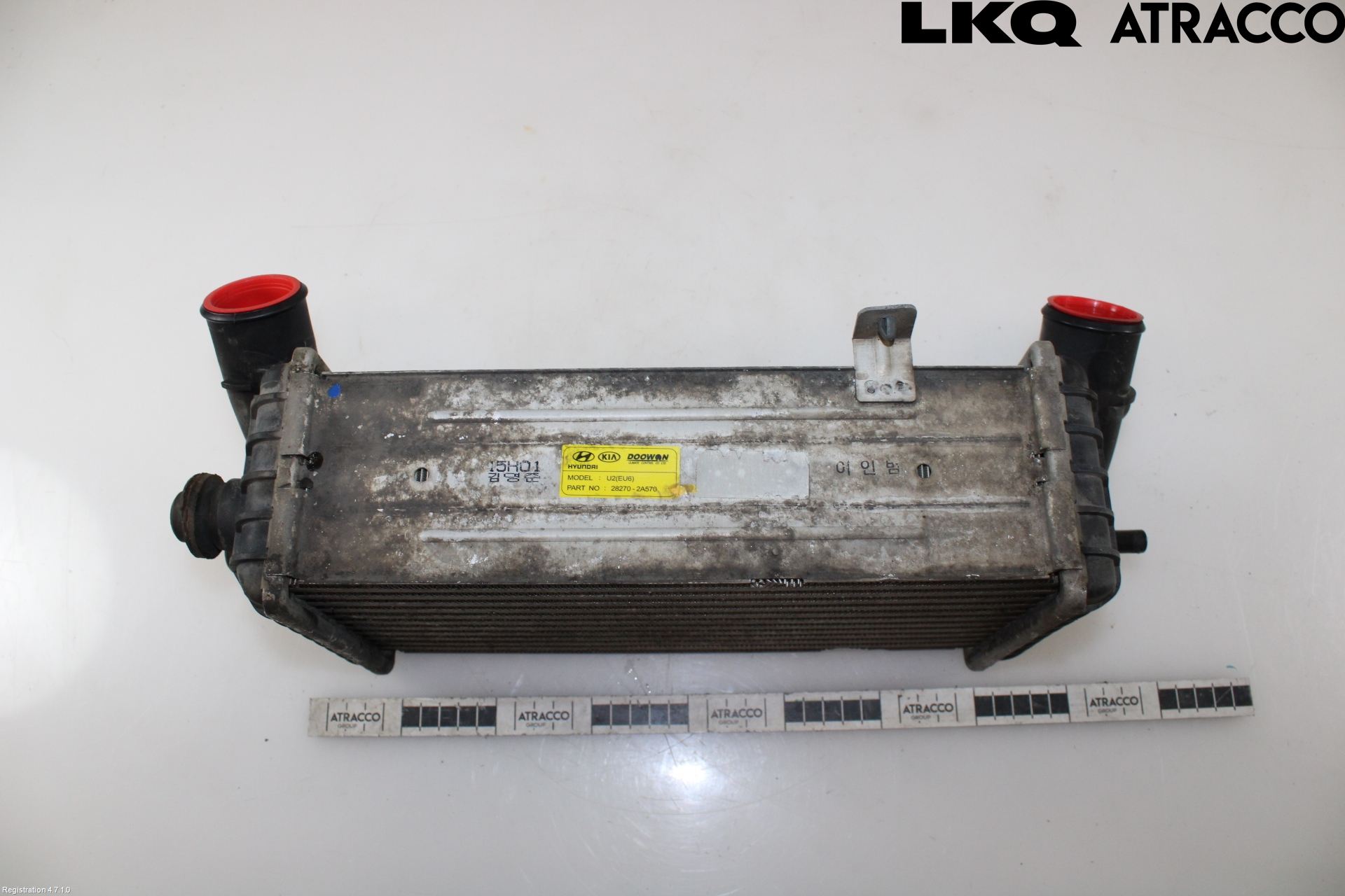 Kia CEED 12-18 Laddluft-Intercooler Kyl