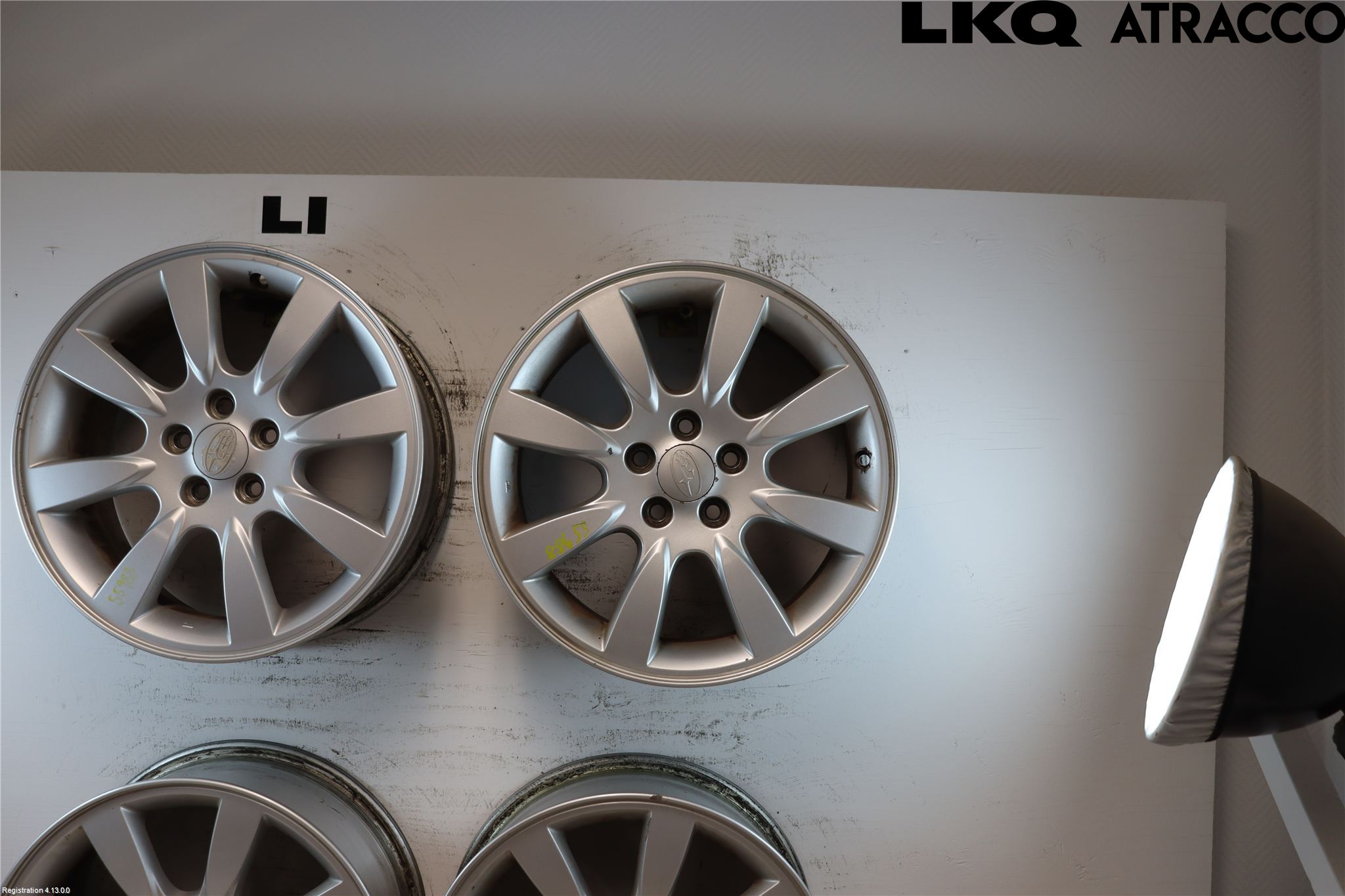 Subaru LEGACY 10-14 Fälgsats Aluminium