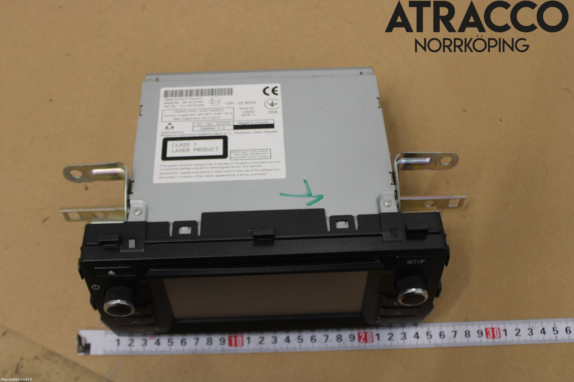 Toyota AURIS 13-19 Cd Radio - Multimediapanel