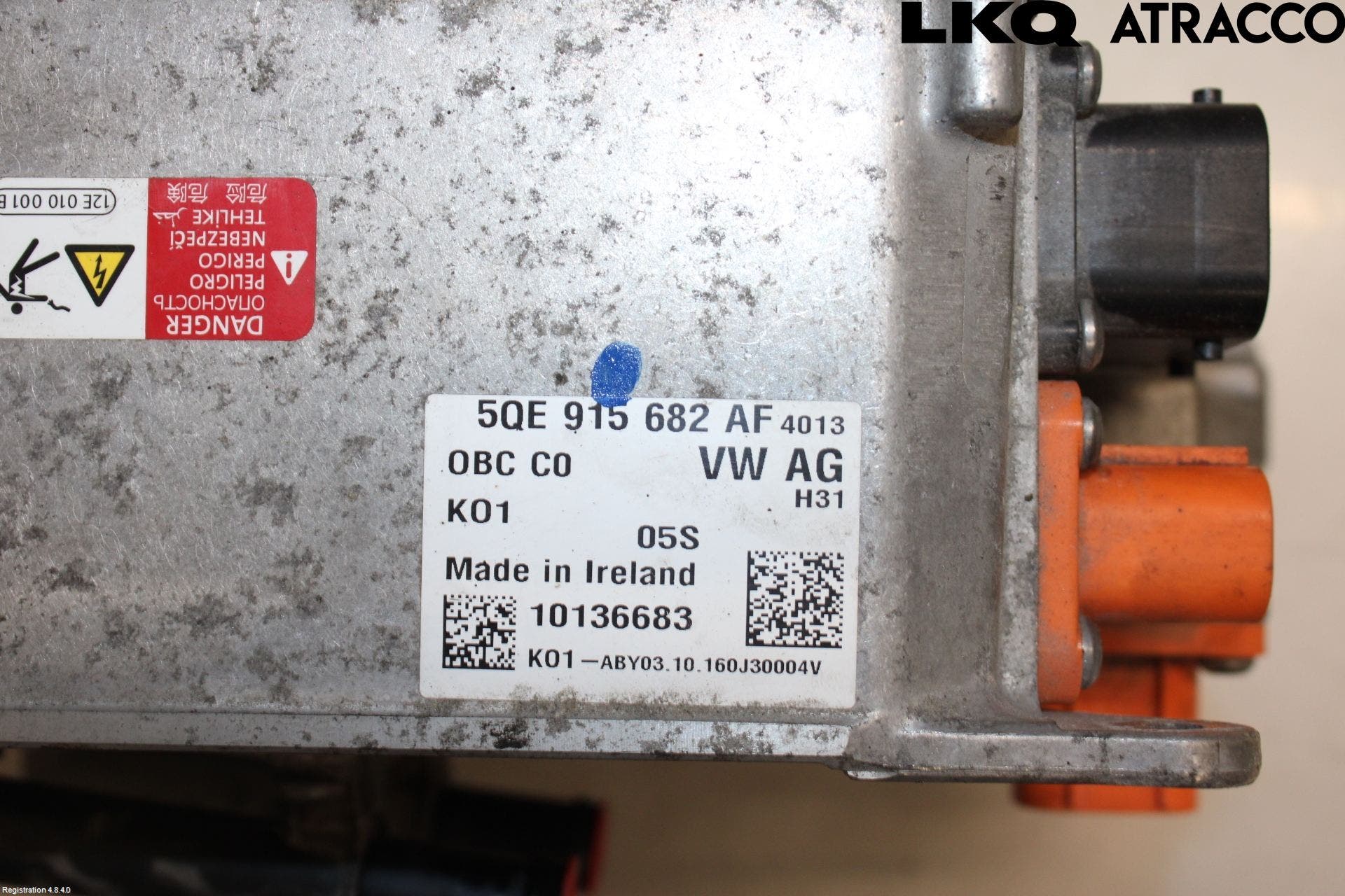 Volkswagen VW PASSAT 15-19 Batteriladdare Högspänning