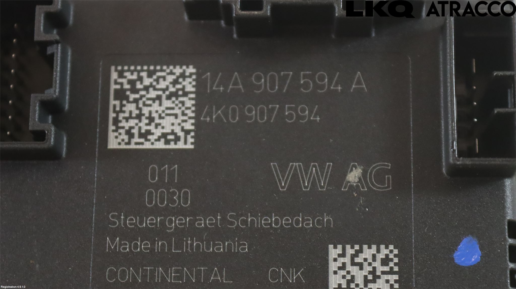 Volkswagen VW ID.7/TOURER 24- Styrenhet Taklucka