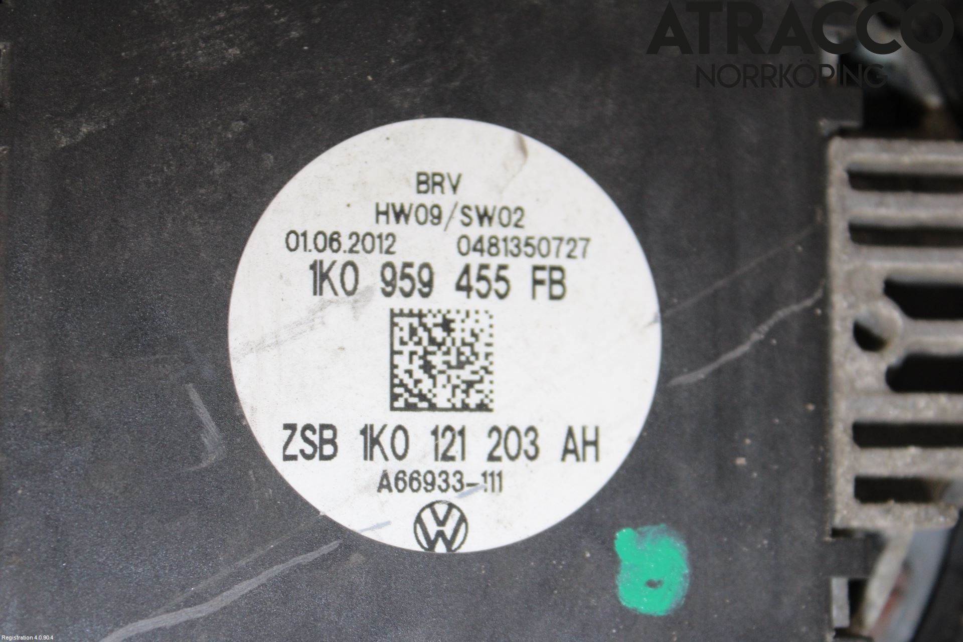 Skoda OCTAVIA (1Z) 05-13 Kylfläkt El