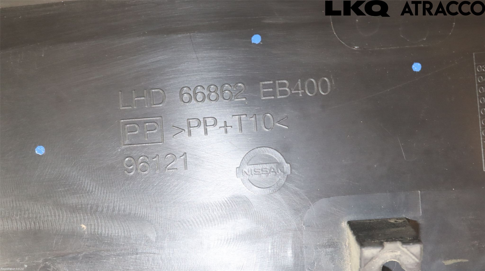 Nissan NAVARA 05-16 Torpedplåt-Torpedplast