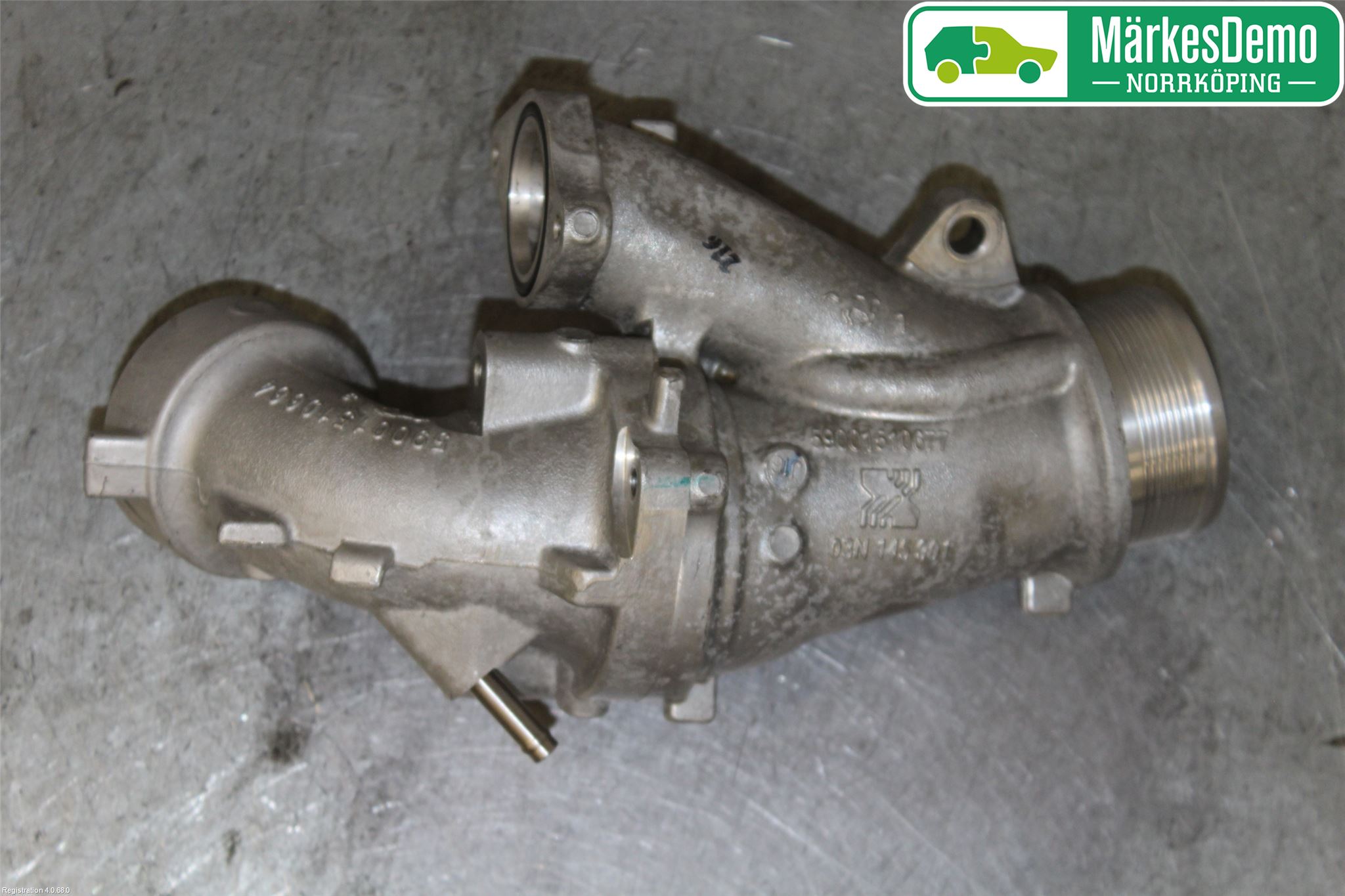 Volkswagen VW TIGUAN 16-24 Laddluft-Intercoolerrör