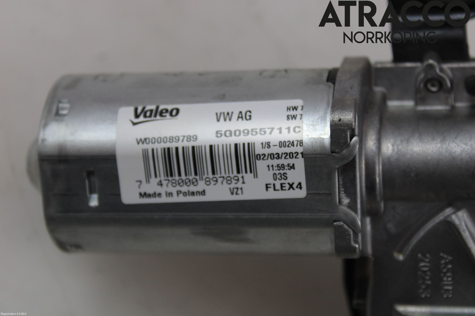 Volkswagen VW PASSAT 20-24 Torkarmotor Baklucka