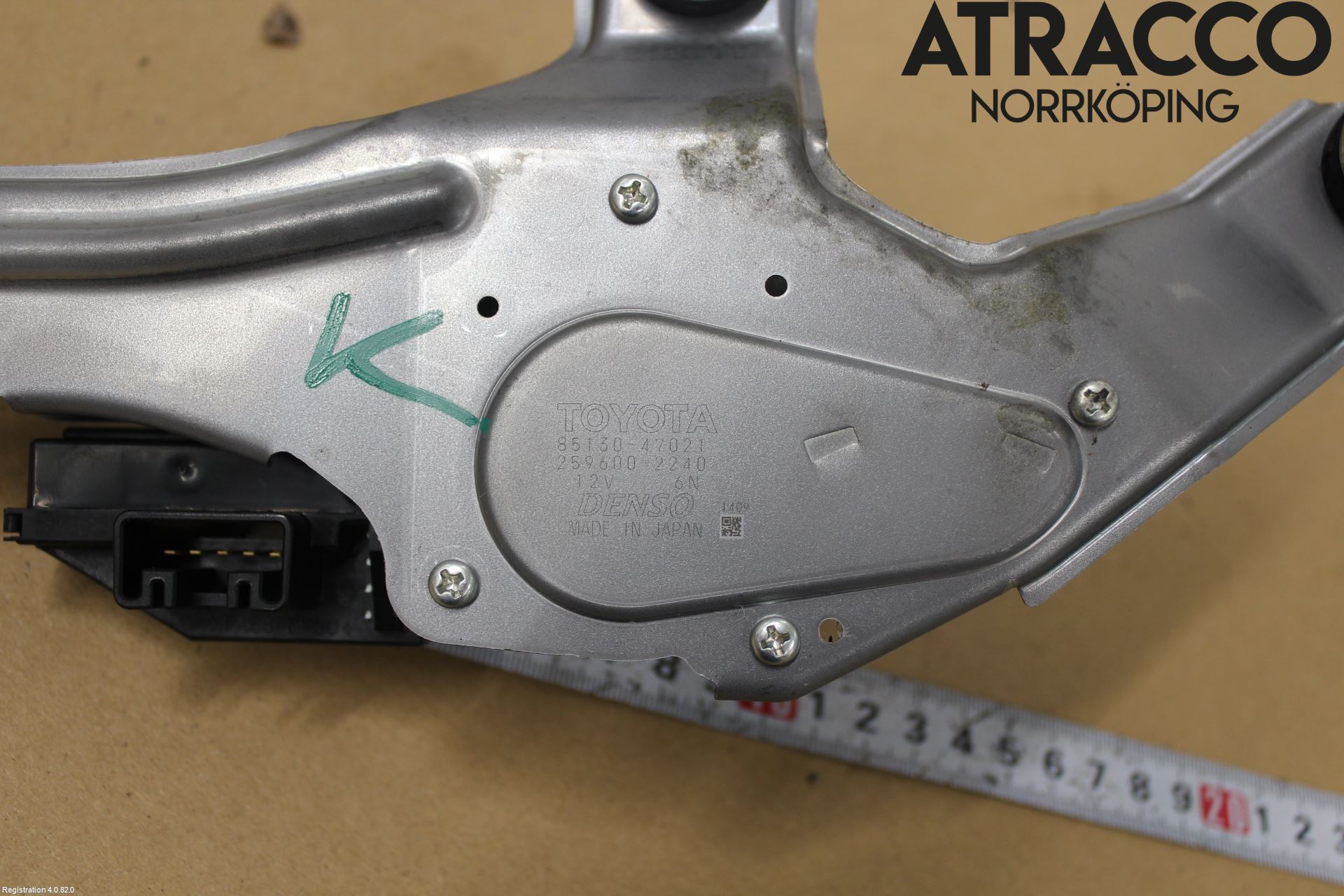 Toyota PRIUS ZVW30 09-20 Torkarmotor Baklucka