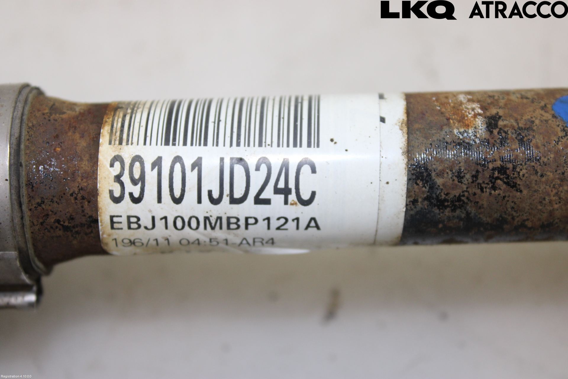 Nissan QASHQAI+2  10-14 Drivaxel Fram Vänster