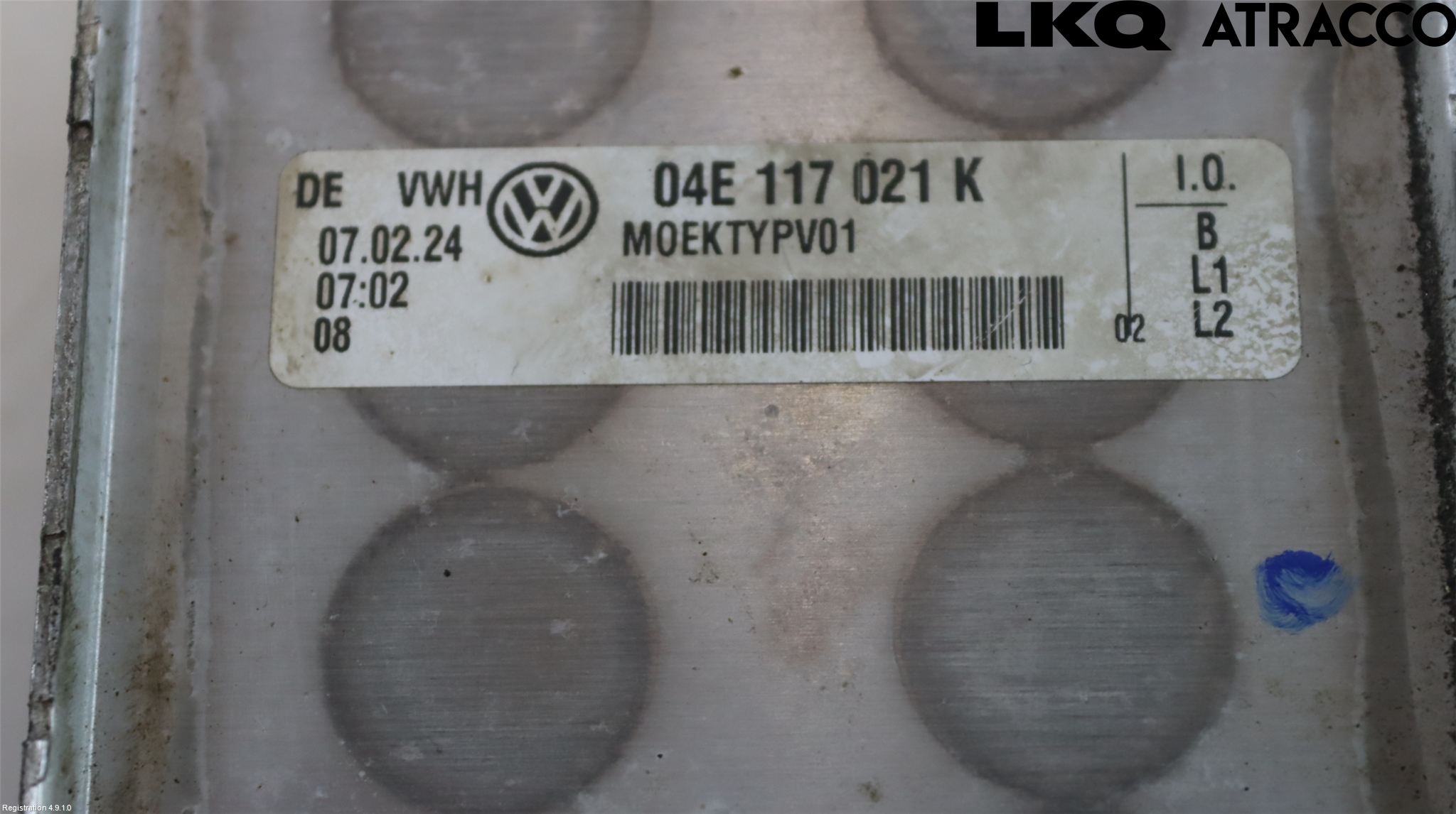 Audi A3/S3 8Y 21- Oljekylare Motor