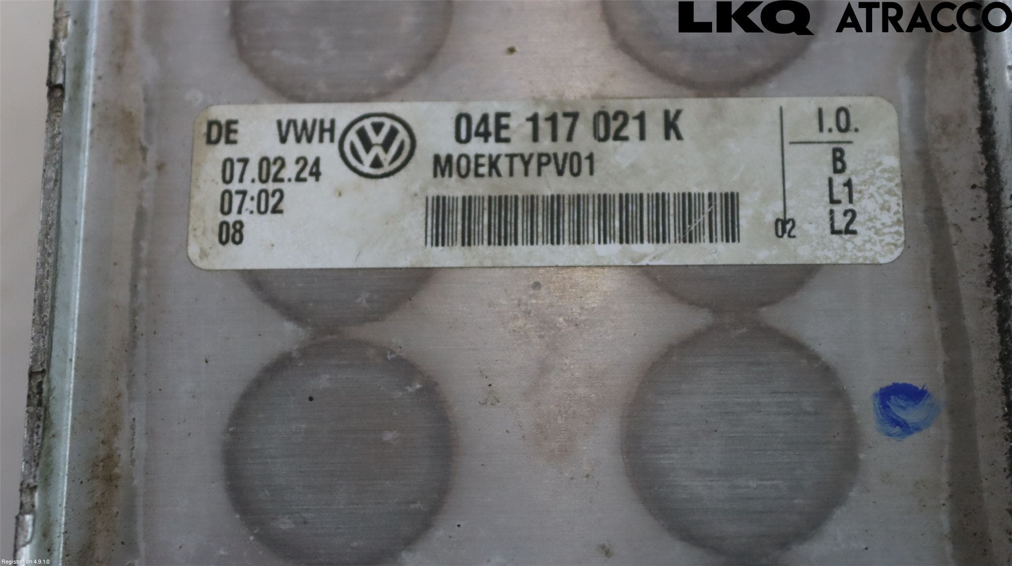 Audi A3/S3 8Y 21- Oljekylare Motor