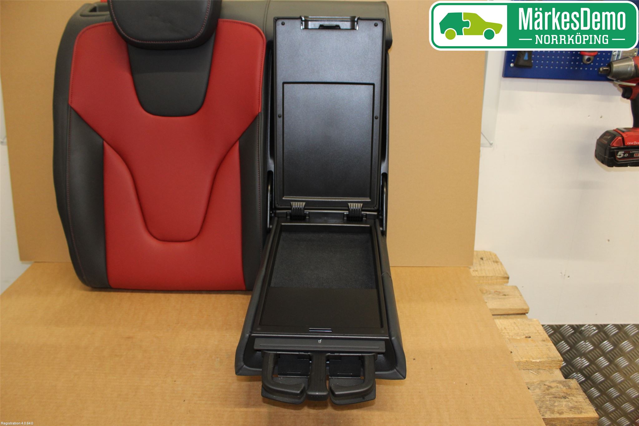 Audi A5 07-16 Inredning Baksäte