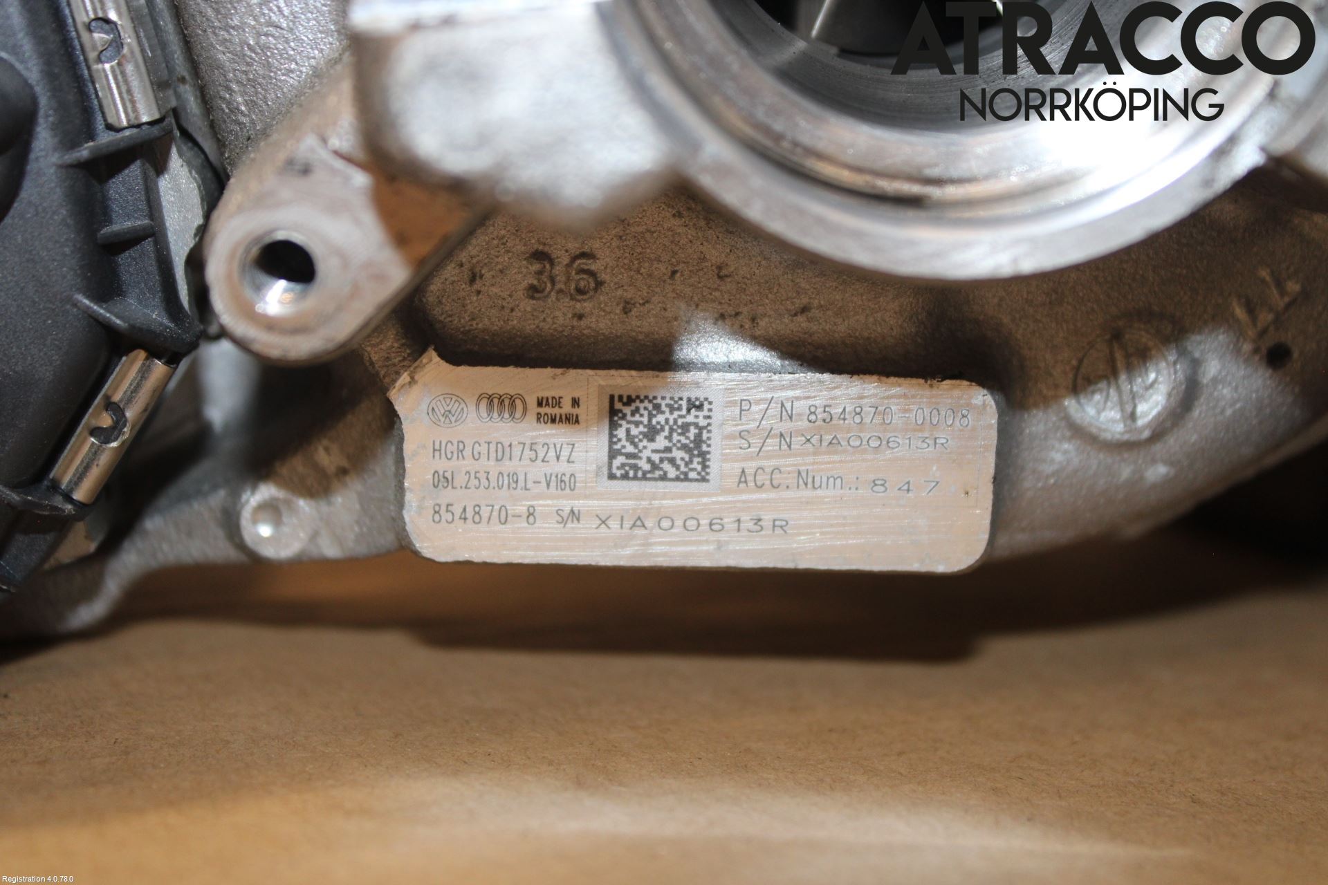 Audi A6 F2/C8 19- Turboaggregat