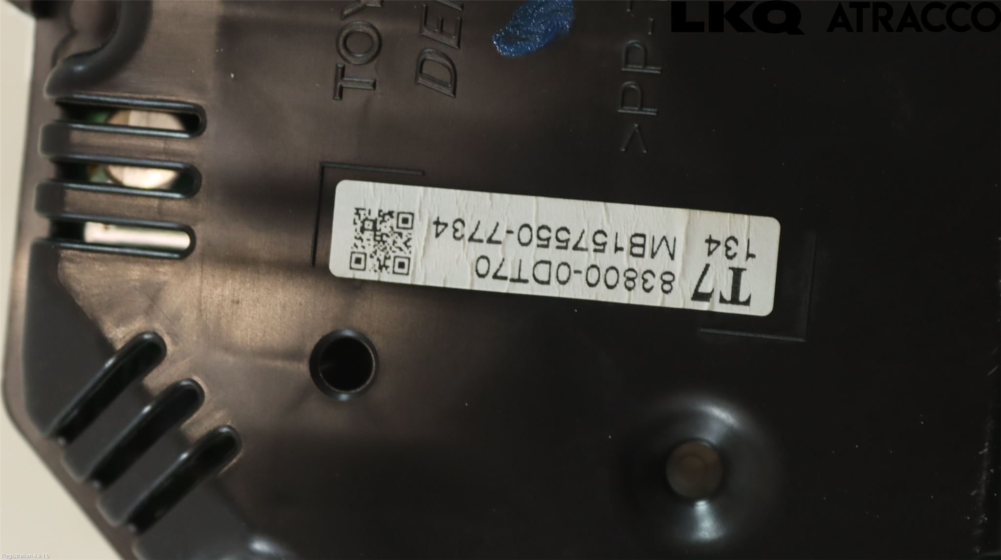 Toyota YARIS XP130 12-14 Instrument Komb