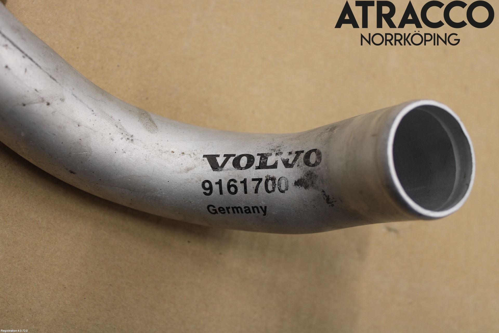 Volvo S80 99-03 Laddluft-Intercoolerrör