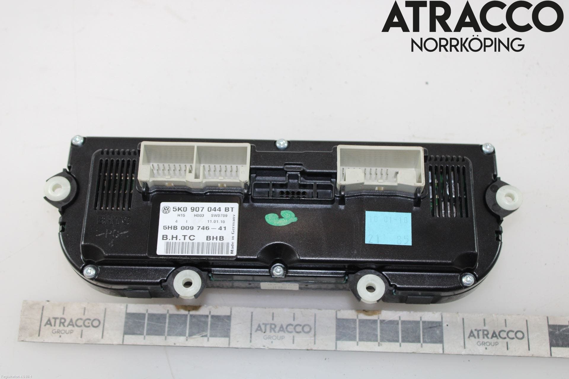 Volkswagen VW GOLF VI 09-13 Värmereglage