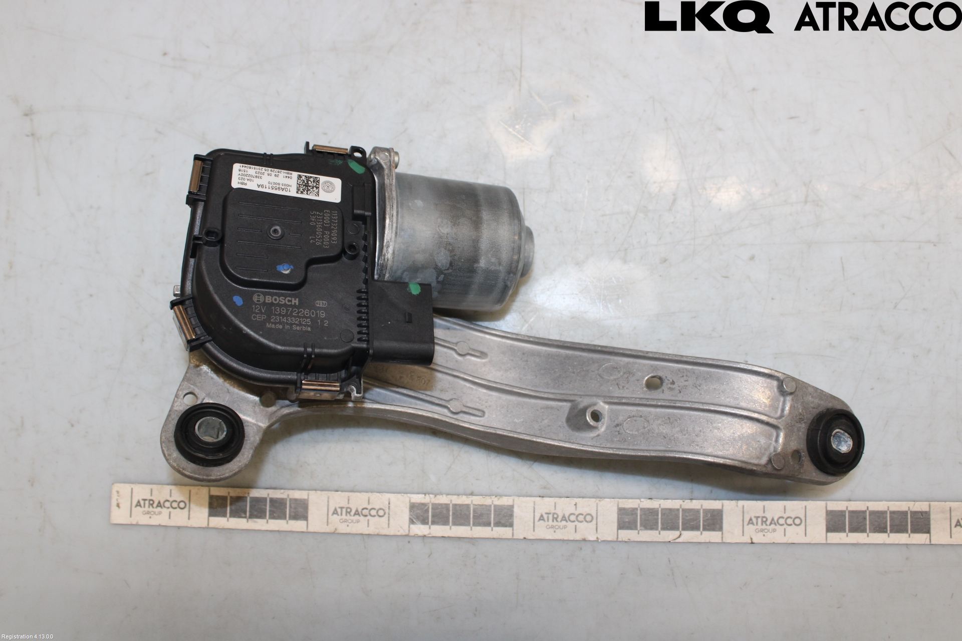 Volkswagen VW ID.3 21- Torkarmekanism Vindruta
