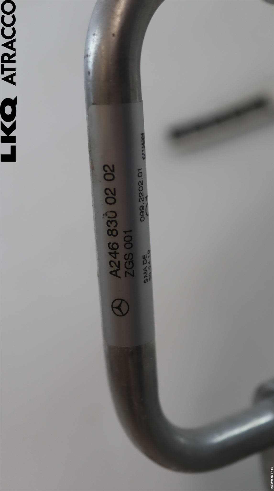 Mercedes-Benz MB B-KLASS (W246/W242) 12-19 Ac Slang-Rör