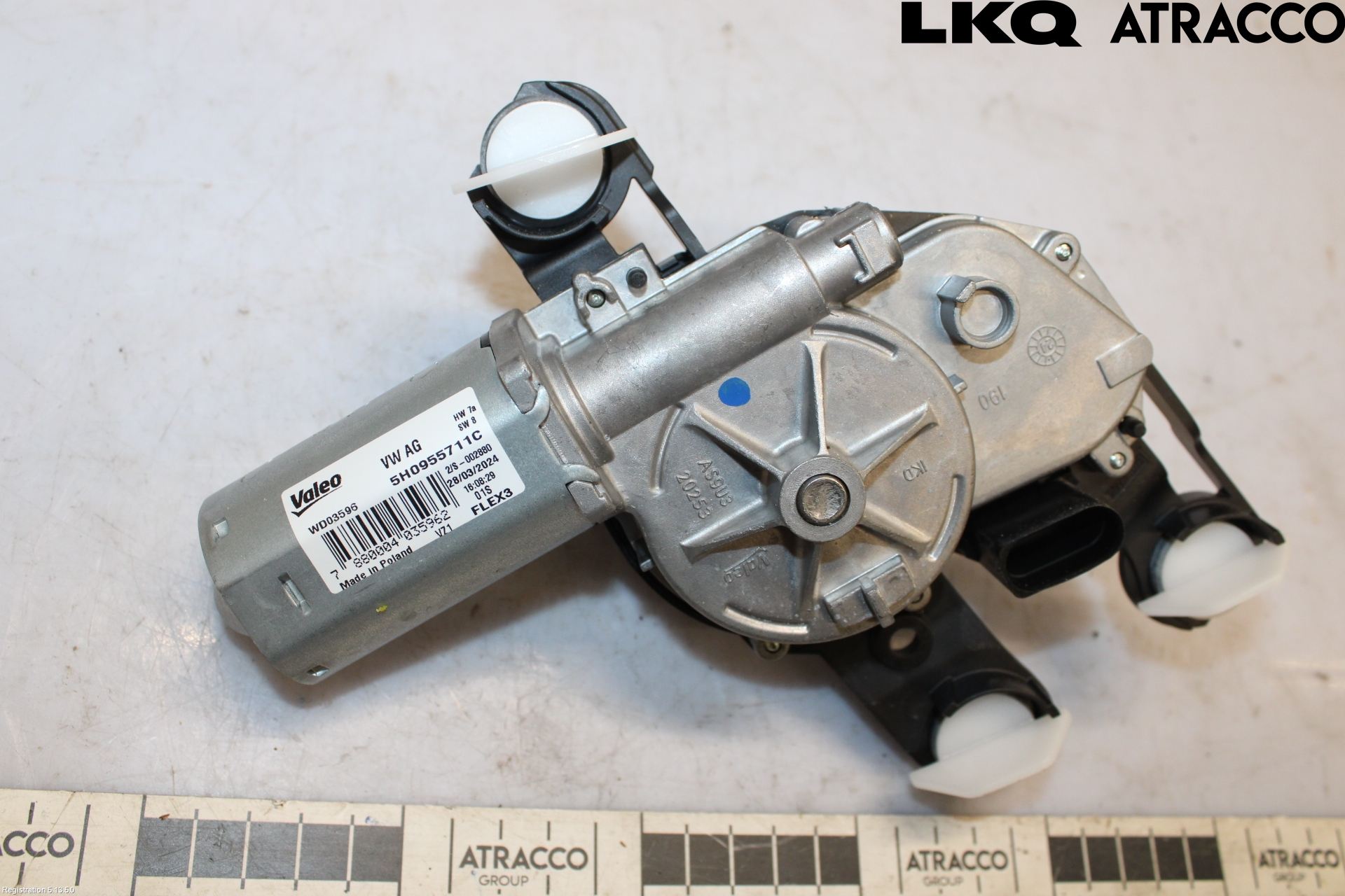 Volkswagen VW TIGUAN 24- Torkarmotor Baklucka