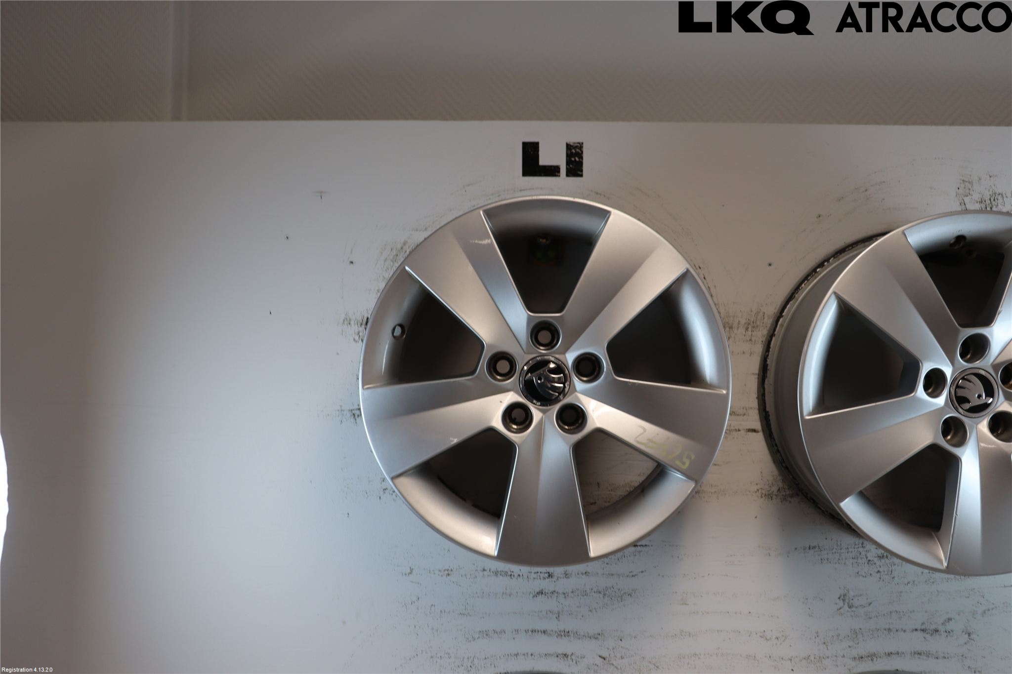Skoda RAPID Fälgsats Aluminium