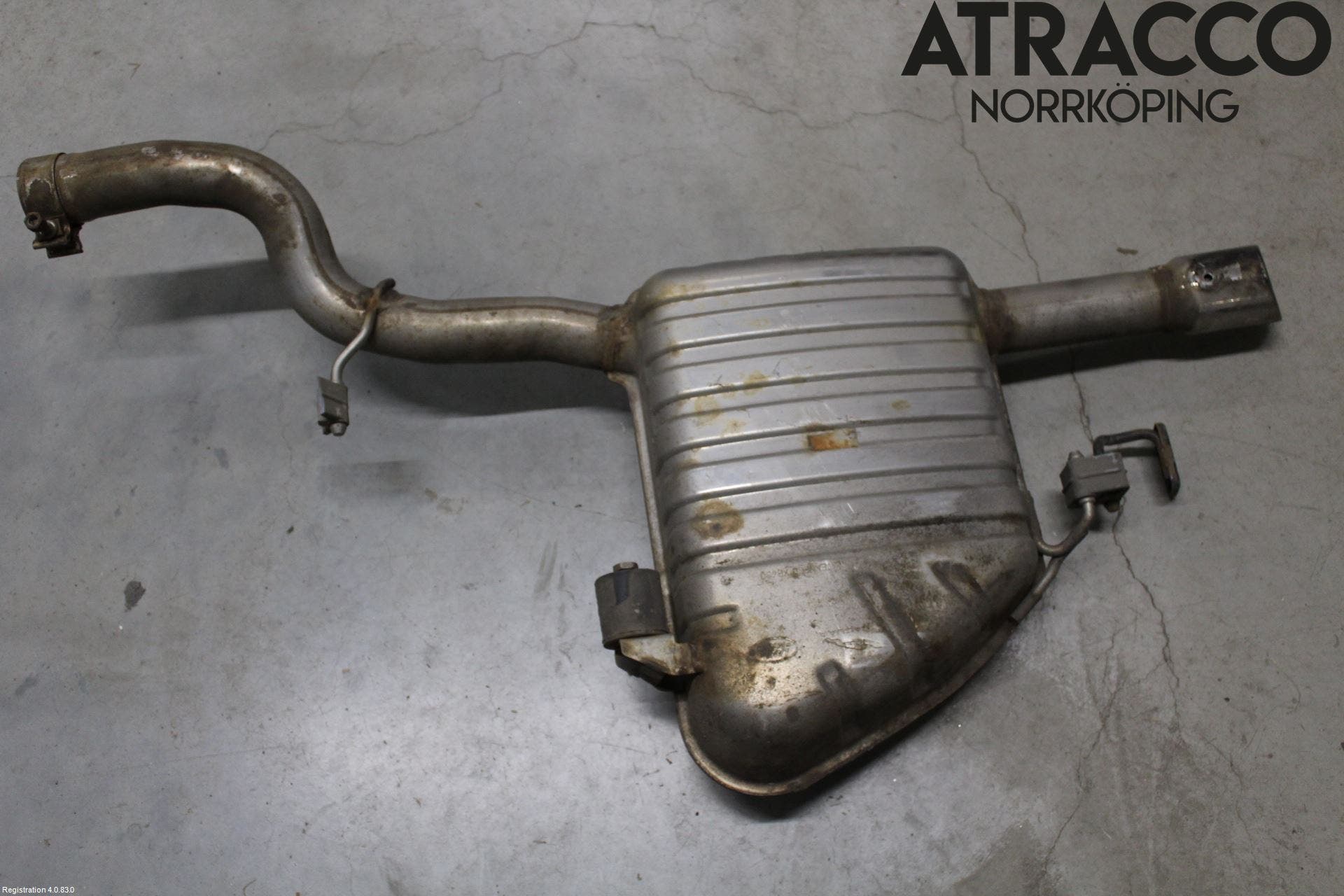 Jaguar XF (X260) 16-24 Avgas Bakre Dämpare