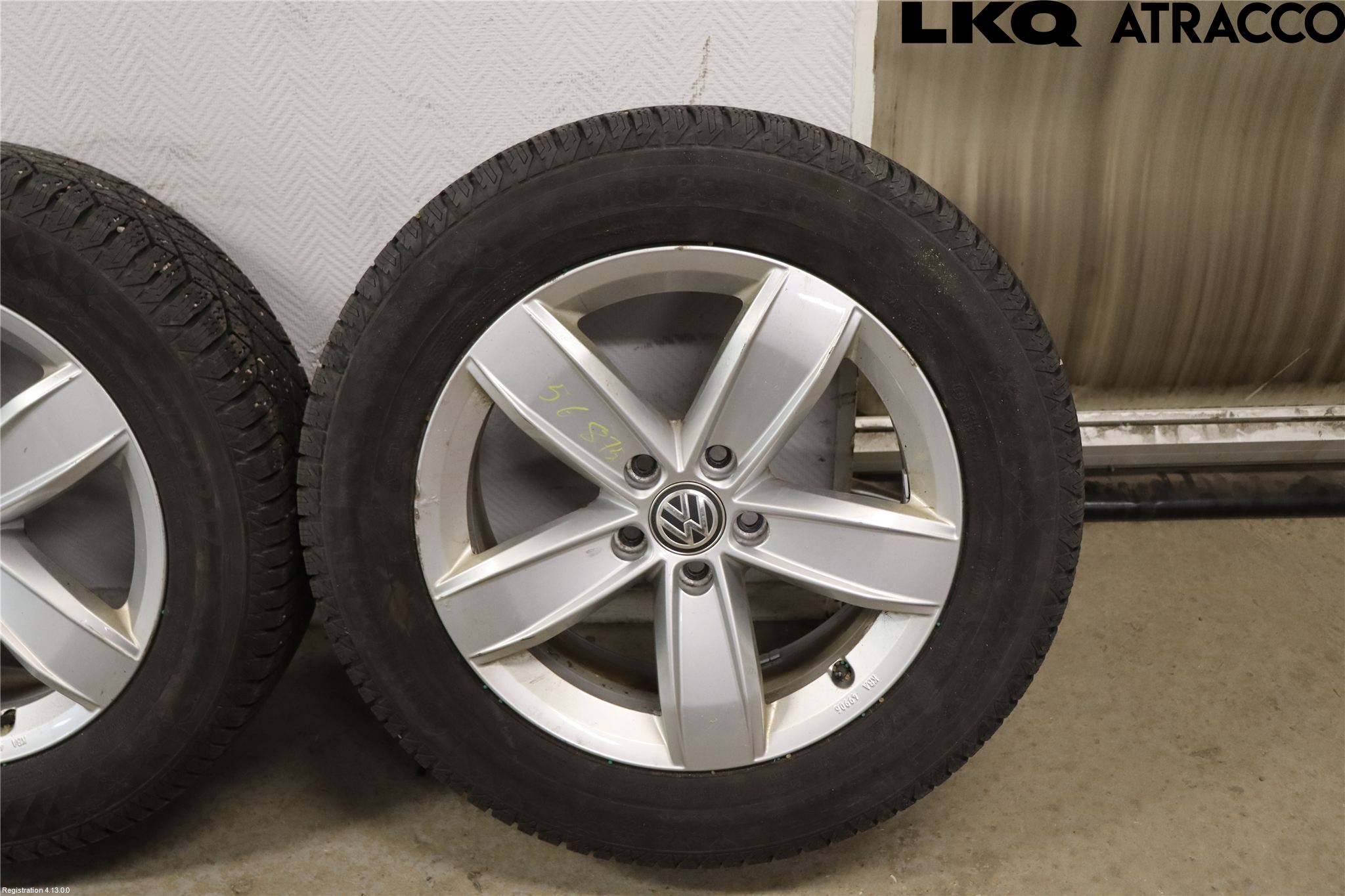 Volkswagen VW TIGUAN 16-24 Vinterdäck Alumfälg 4St