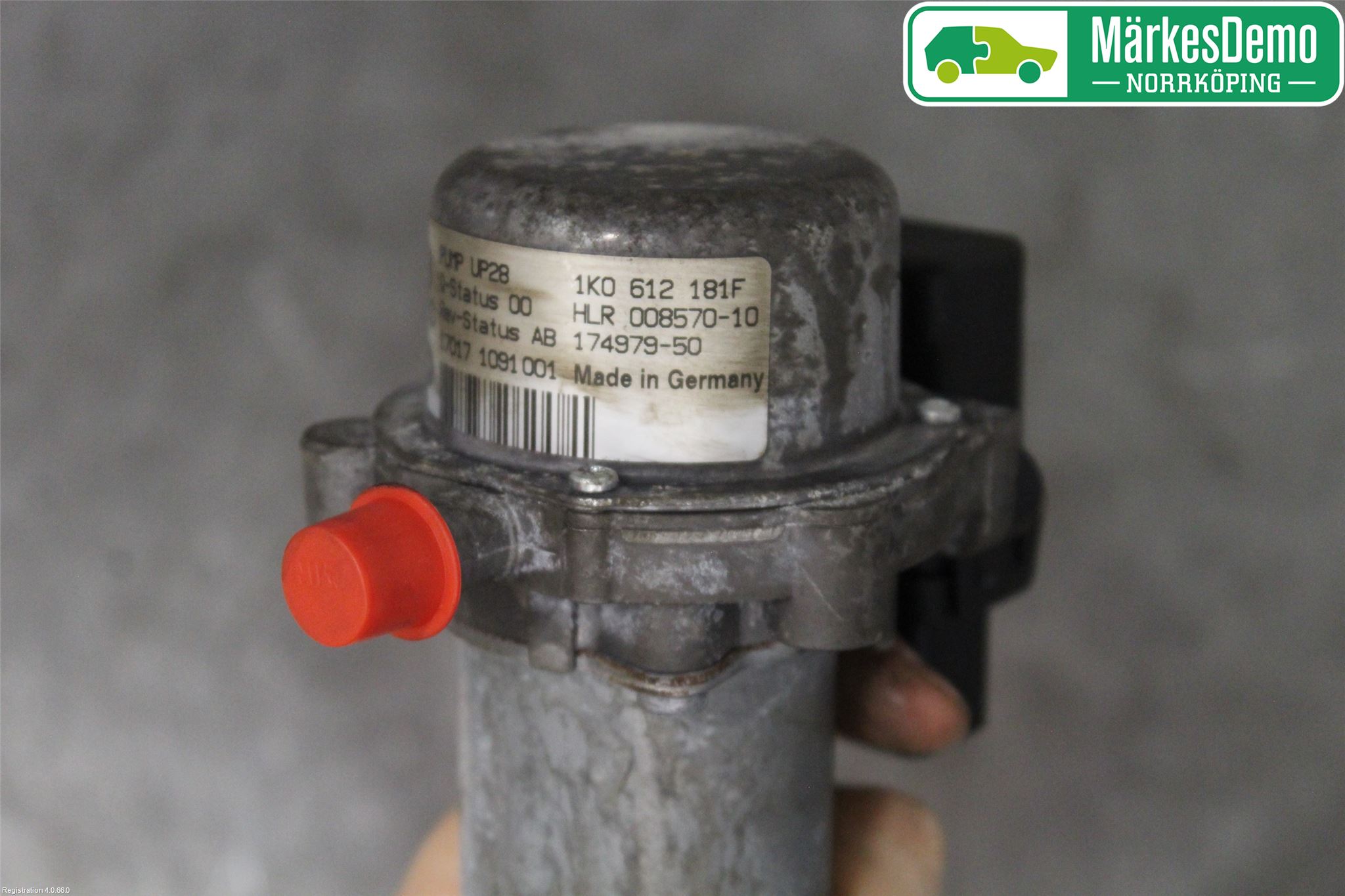 Volkswagen VW GOLF / E-GOLF VII 13-20 Vakuumpump