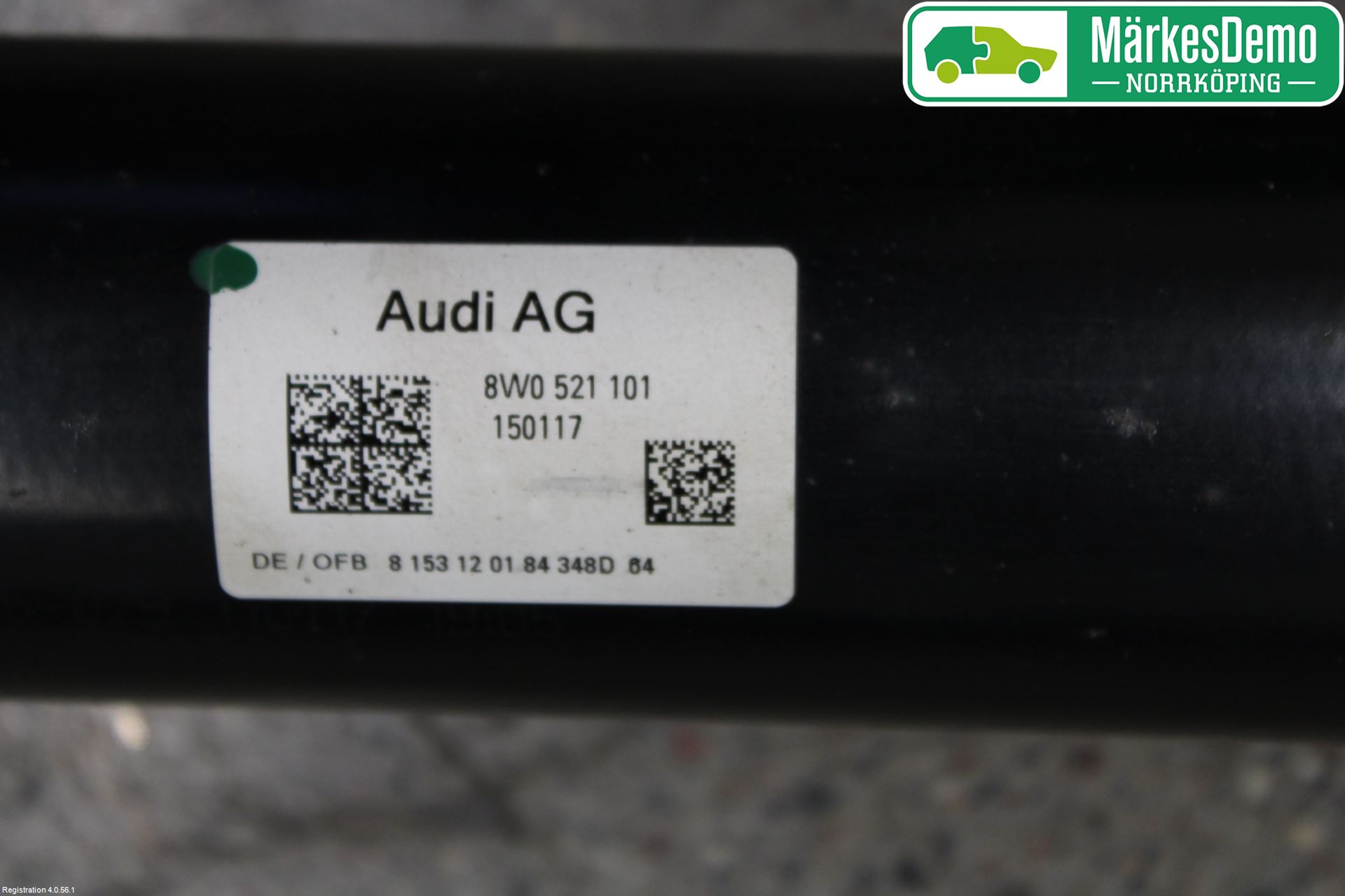 Audi A5 17- Mellanaxel Komp