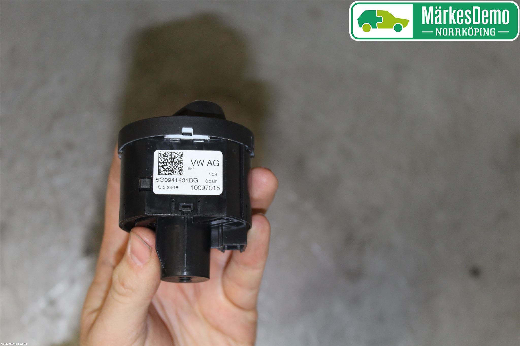 Volkswagen VW GOLF / E-GOLF VII 13-20 Strömställare Ljus