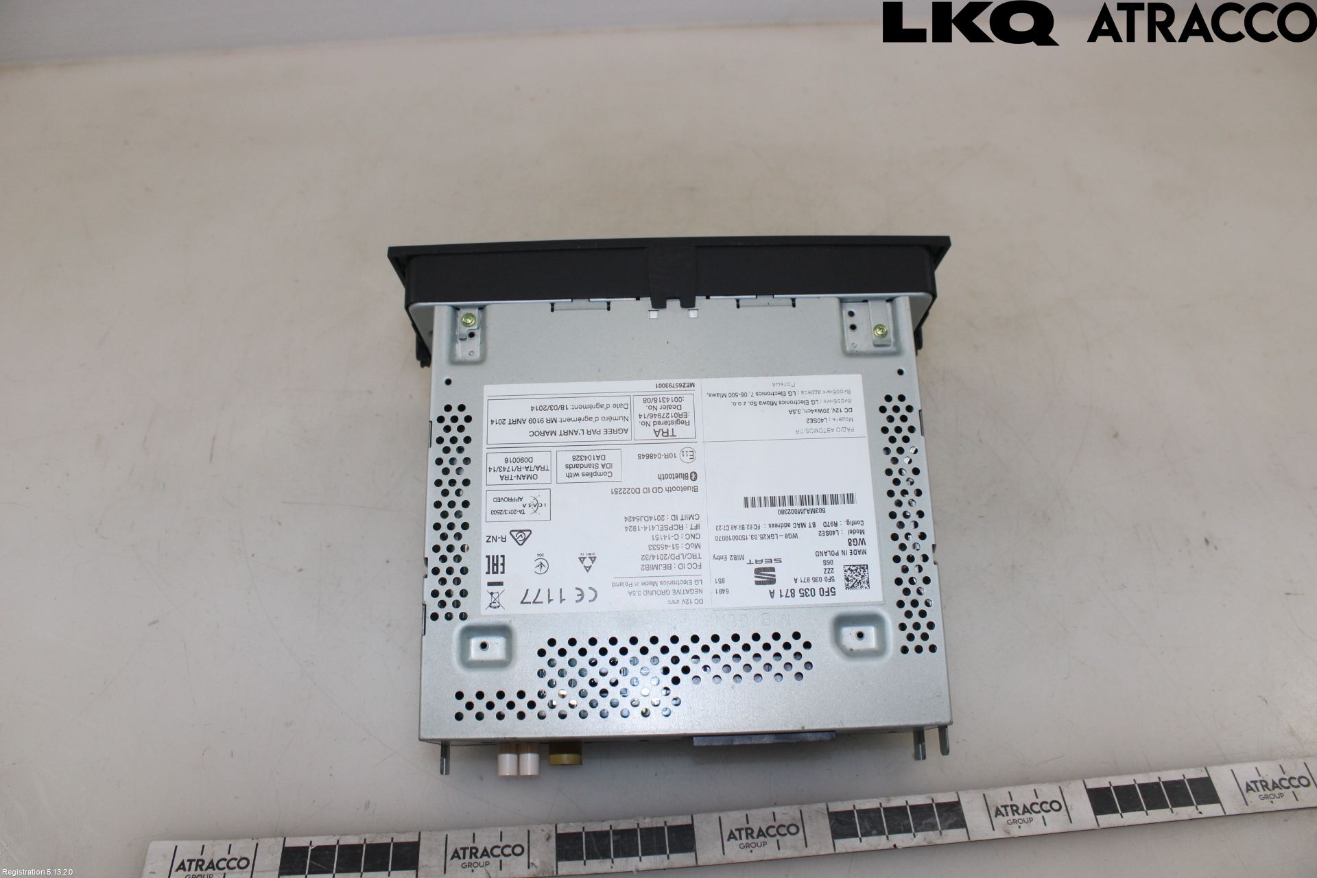 Seat TOLEDO 12-19 Cd Radio - Multimediapanel