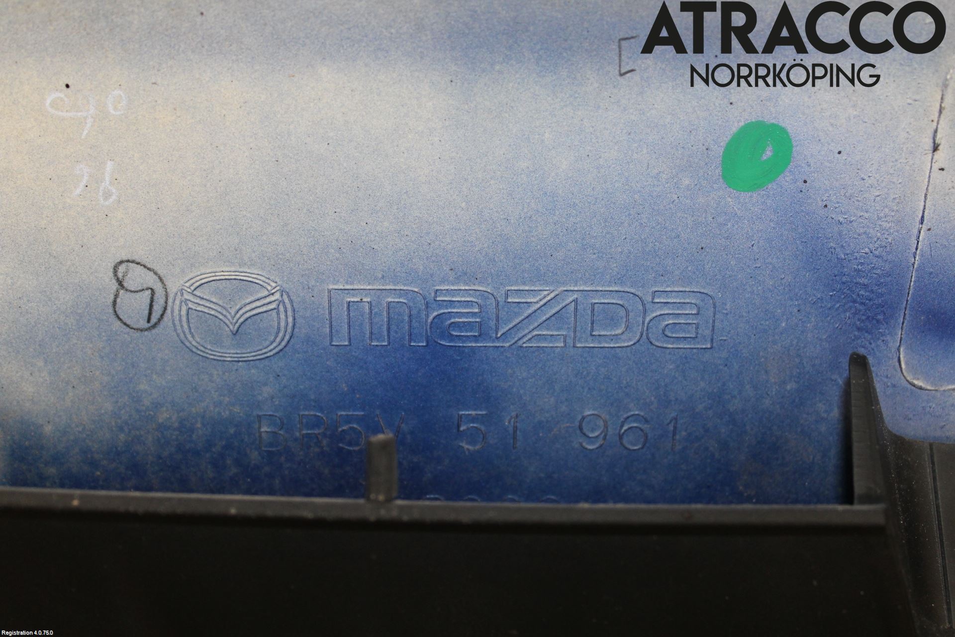 Mazda 3 I 07-08 Spoiler Baklucka