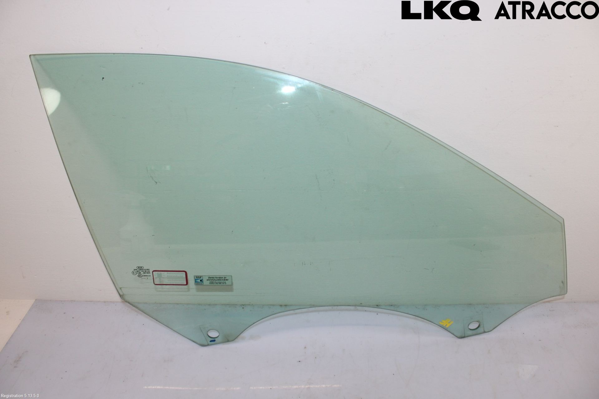 Audi A3/S3 05-13 Dörruta Fram Höger