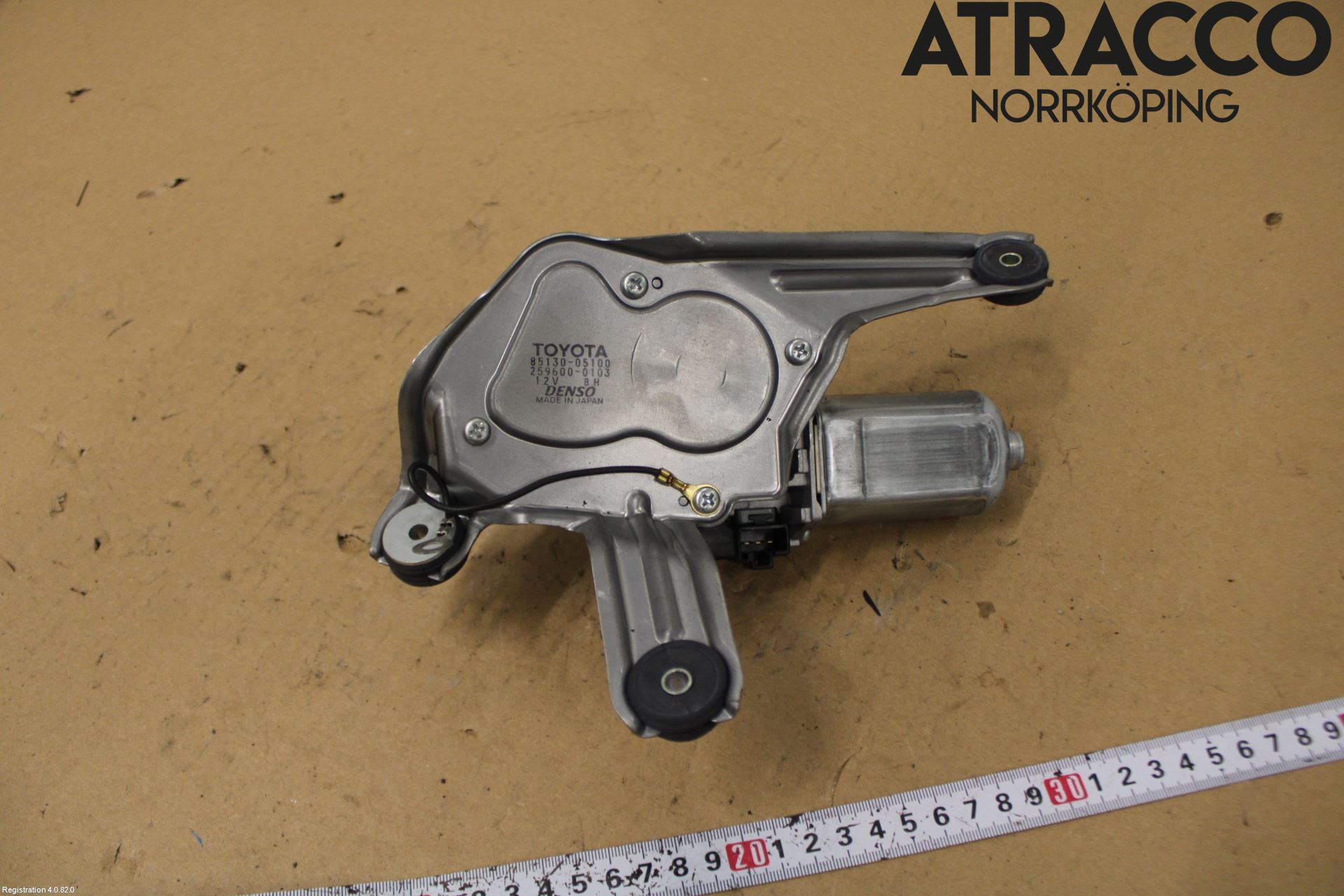 Toyota AVENSIS 07-08 Torkarmotor Baklucka